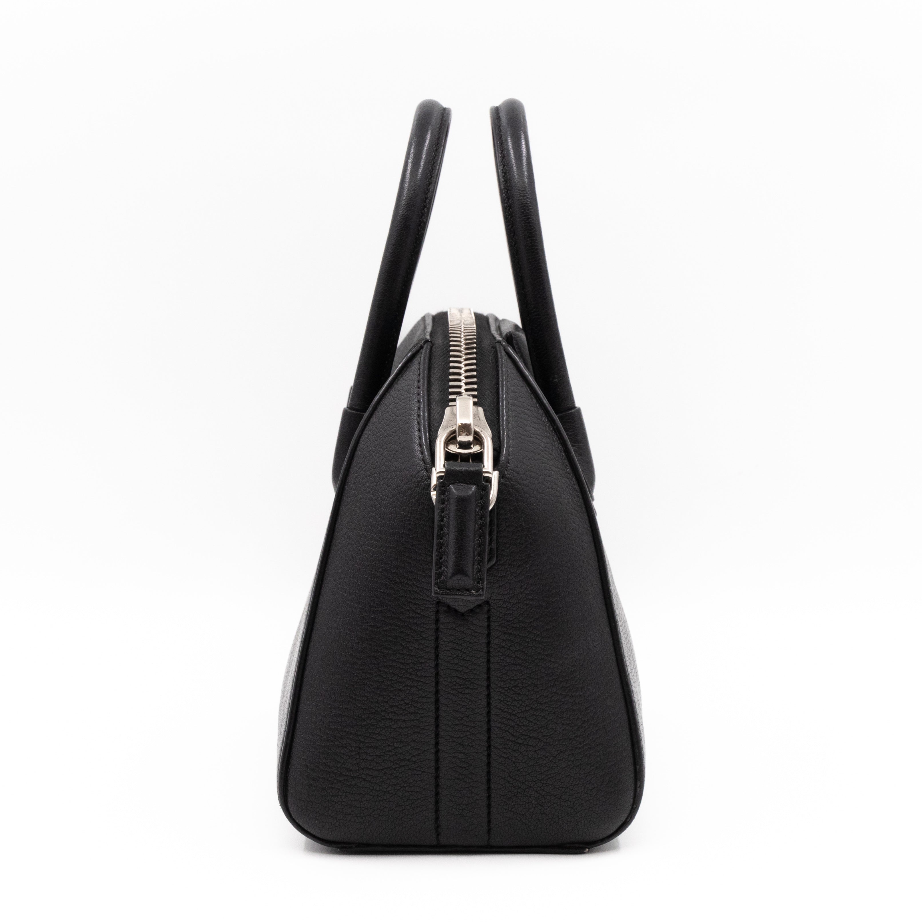 Antigona Mini Black Leather