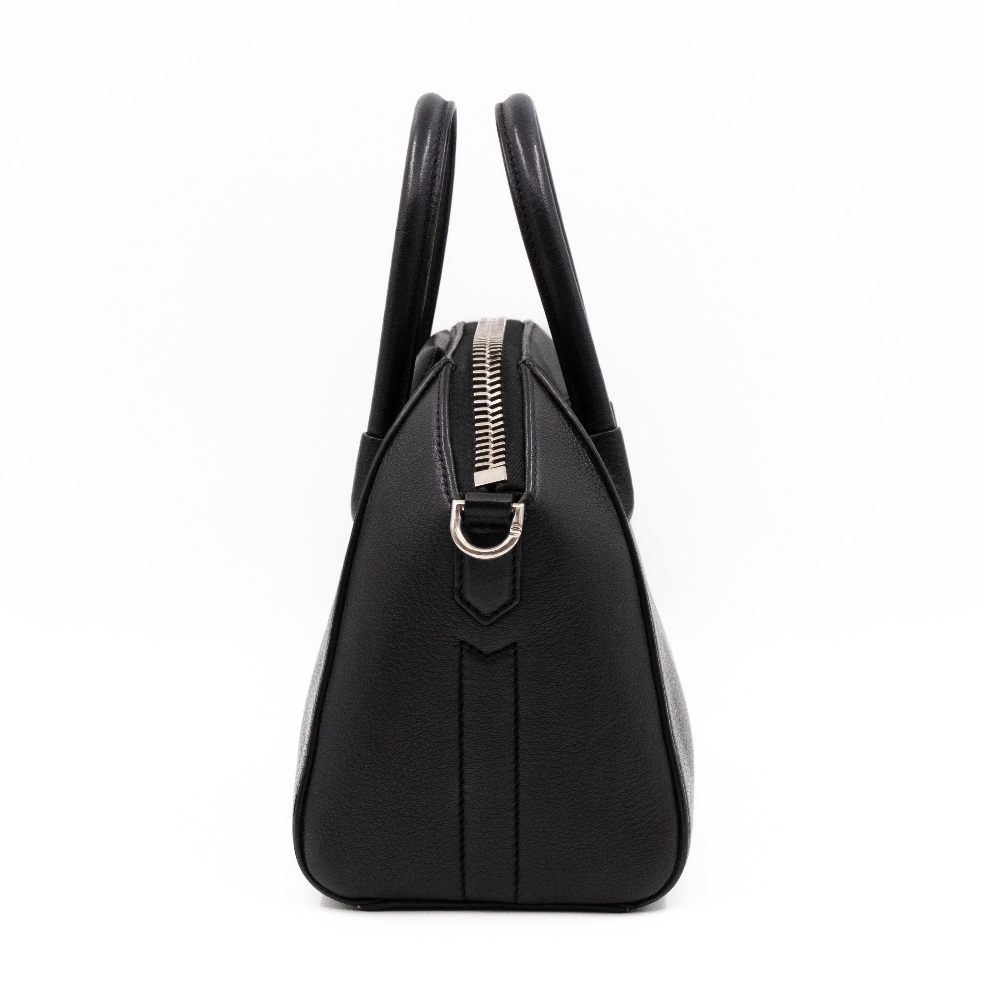 Antigona Mini Black Leather