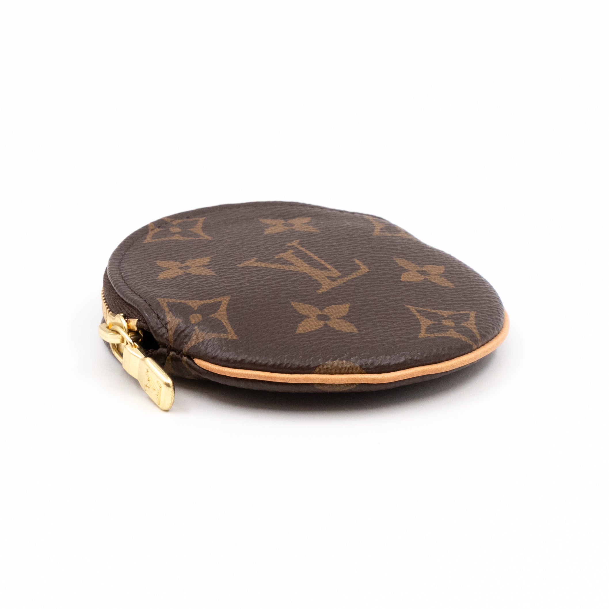 Round Coin Purse Monogram