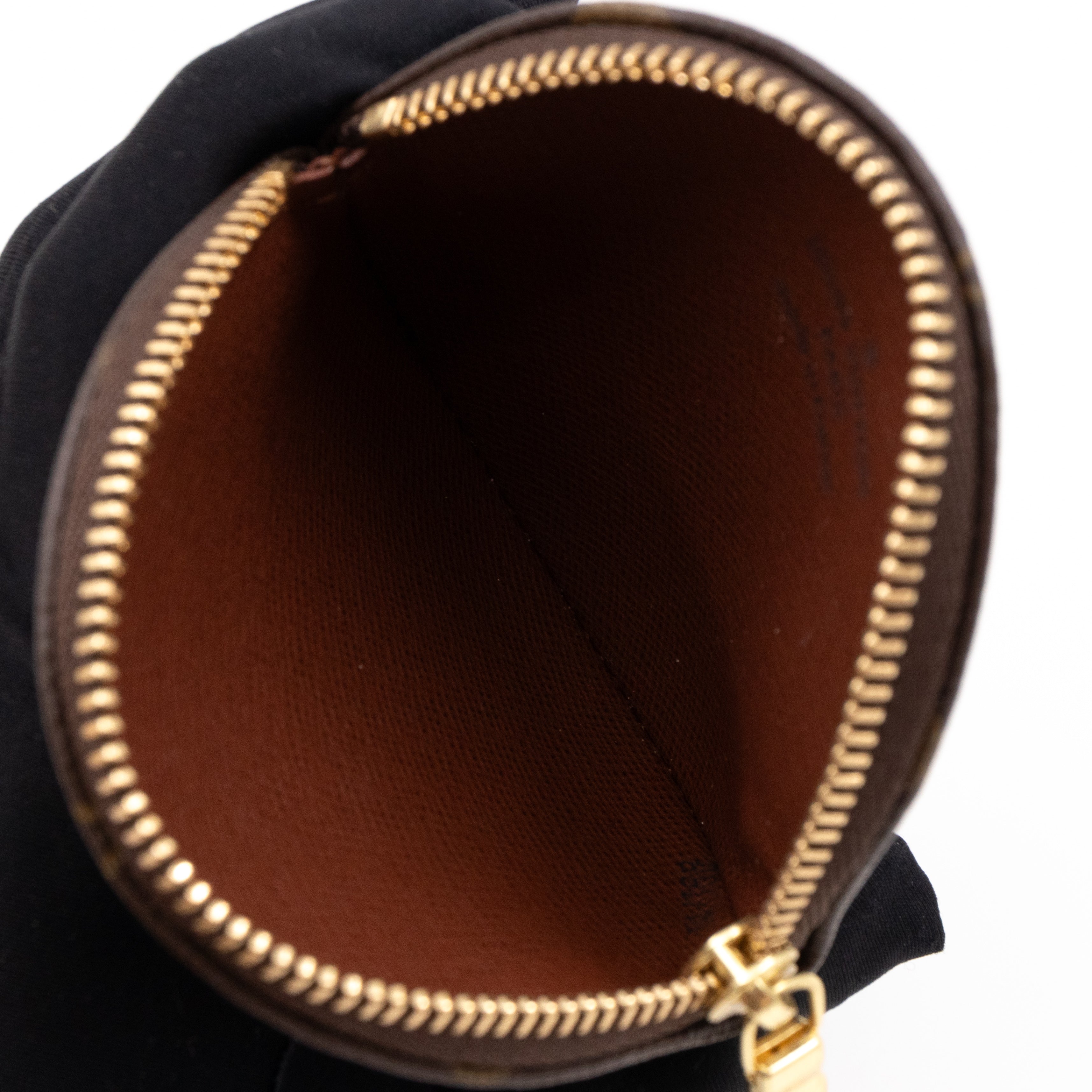 Round Coin Purse Monogram