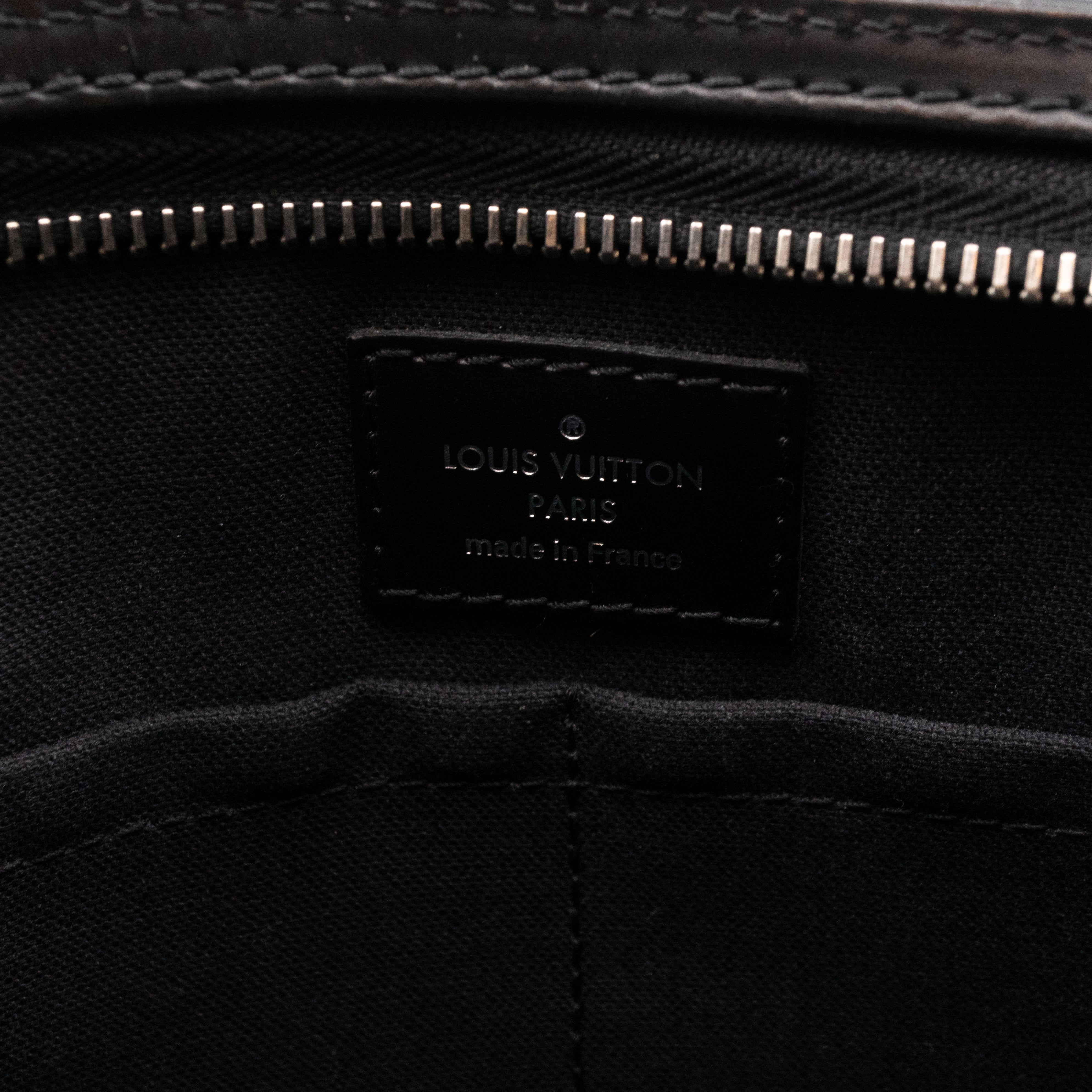 Pochette Bosphore Damier Graphite