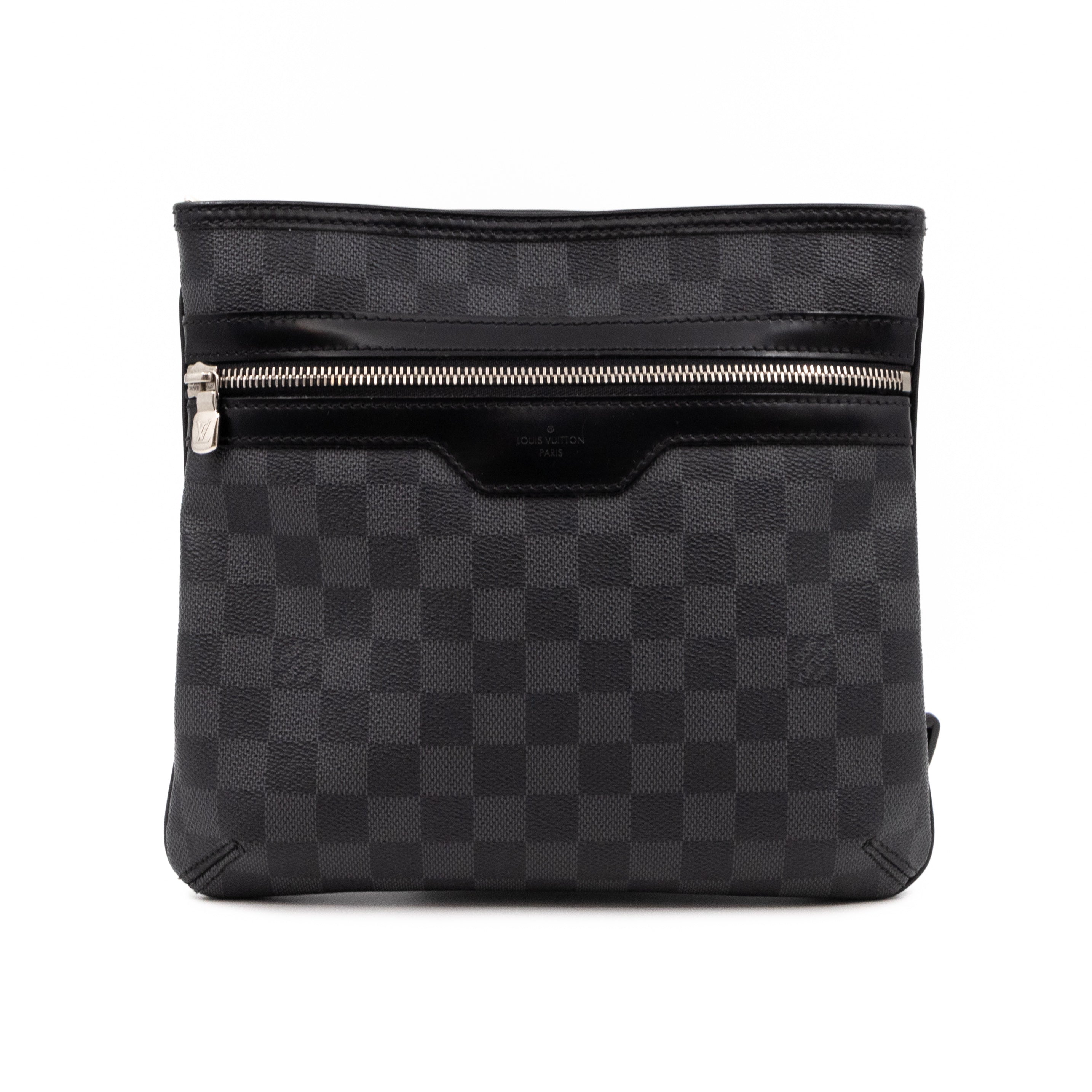 Pochette Bosphore Damier Graphite