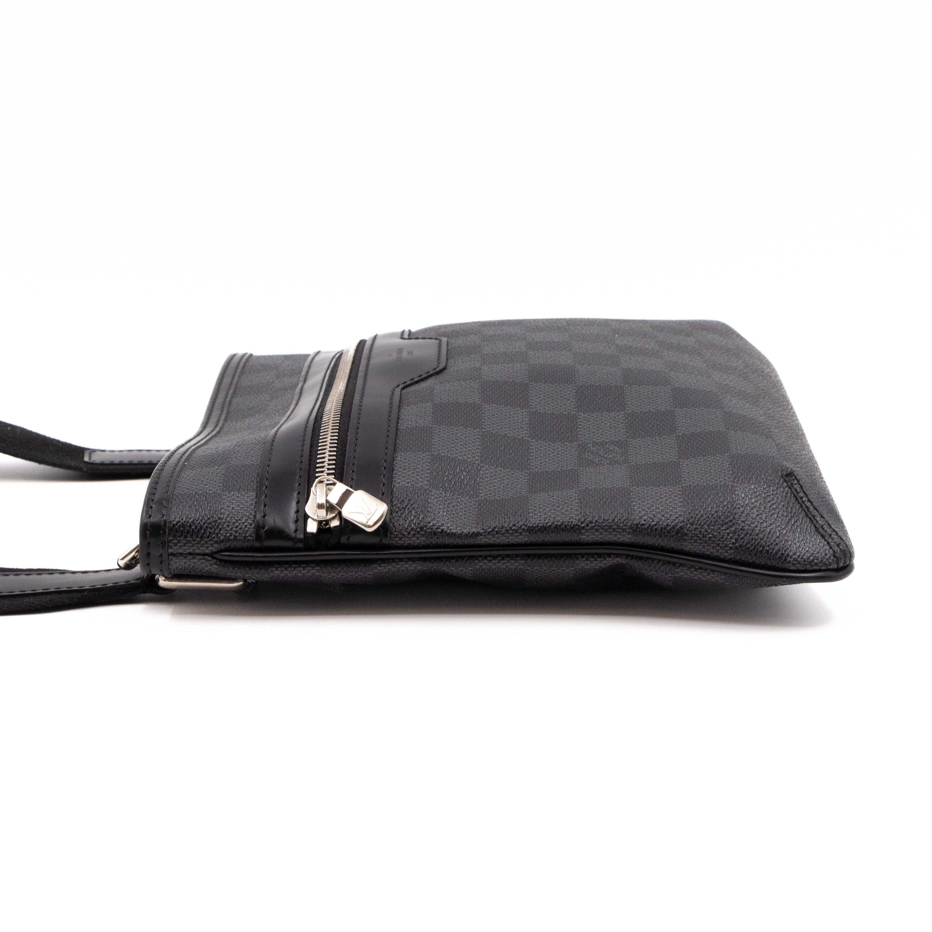 Pochette Bosphore Damier Graphite