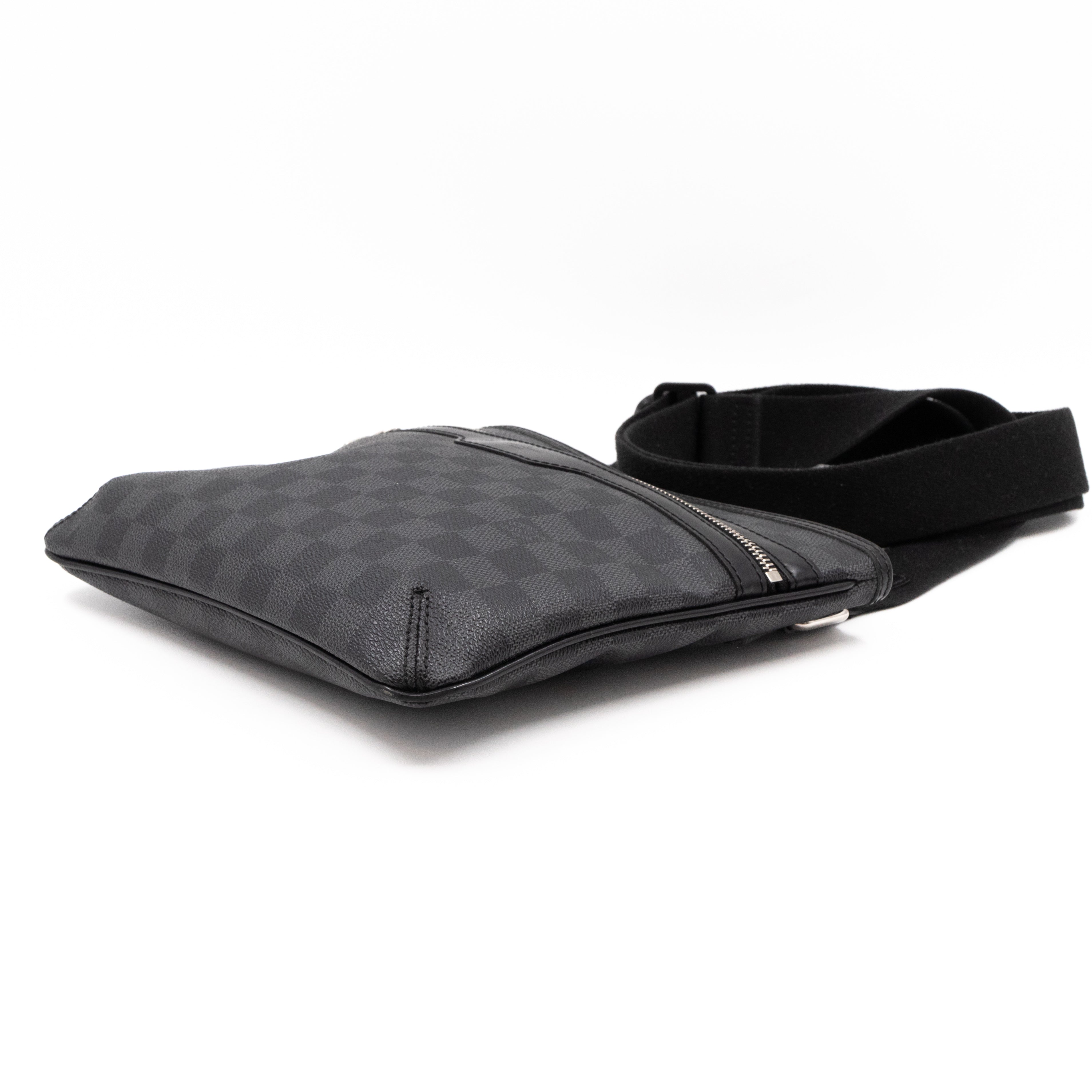 Pochette Bosphore Damier Graphite