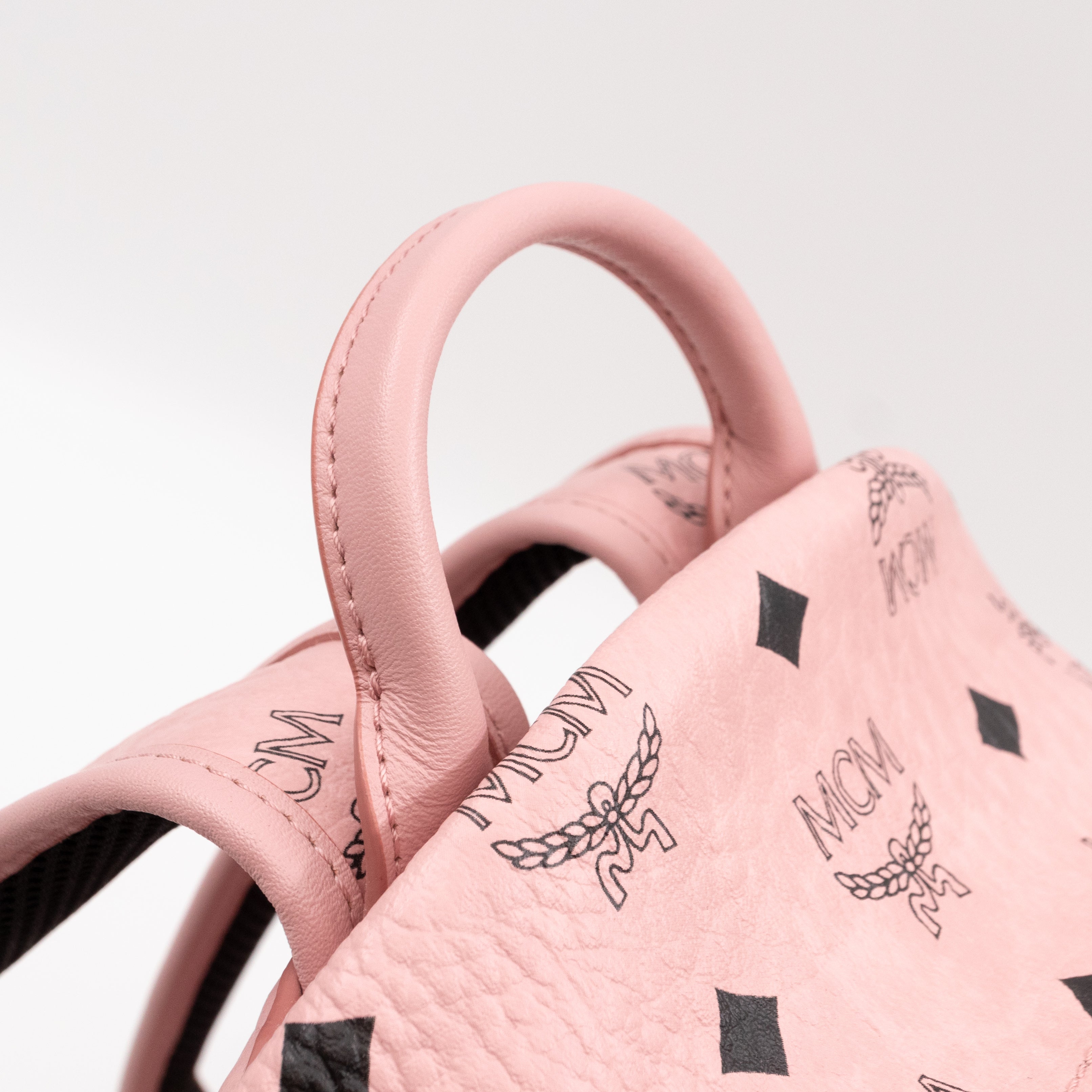 Stark Bebe Boo Side Studs Backpack Powder Pink