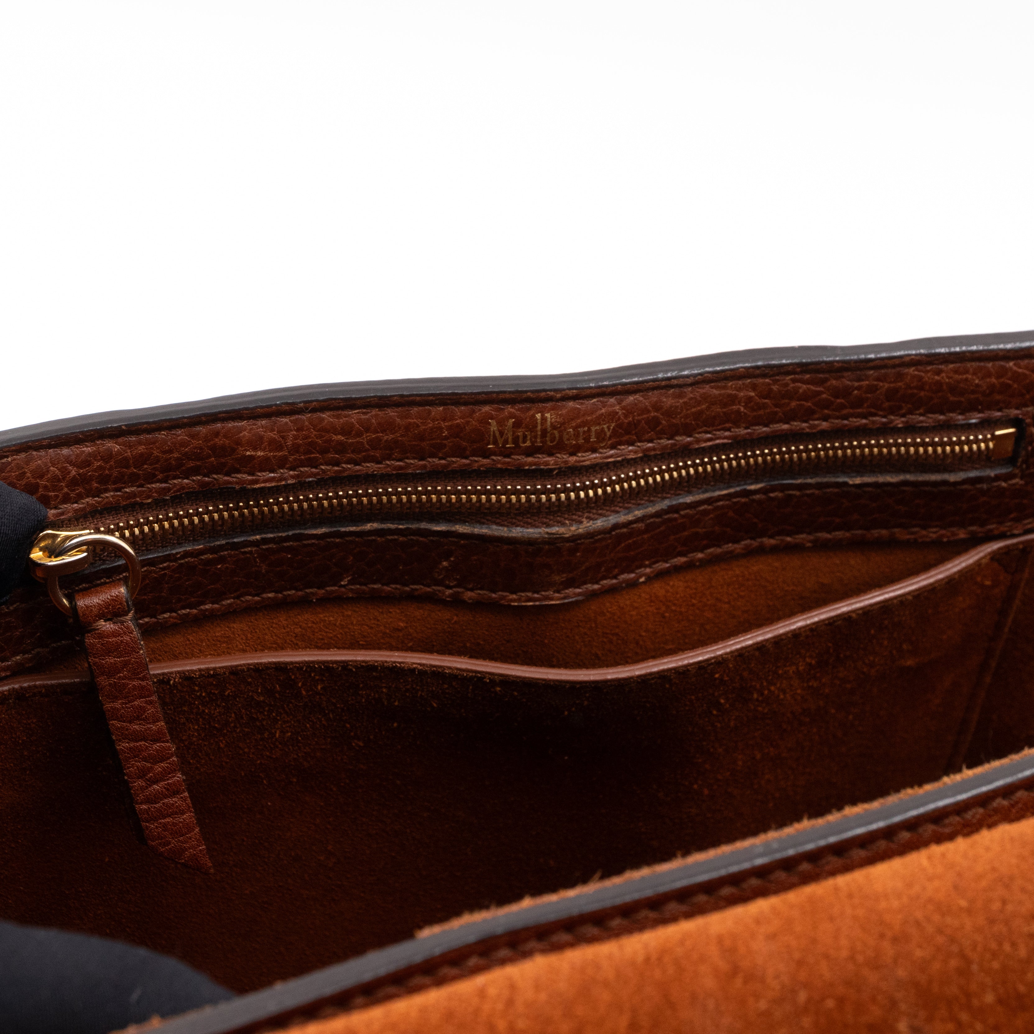 Small New Bayswater Oak Brown Leather