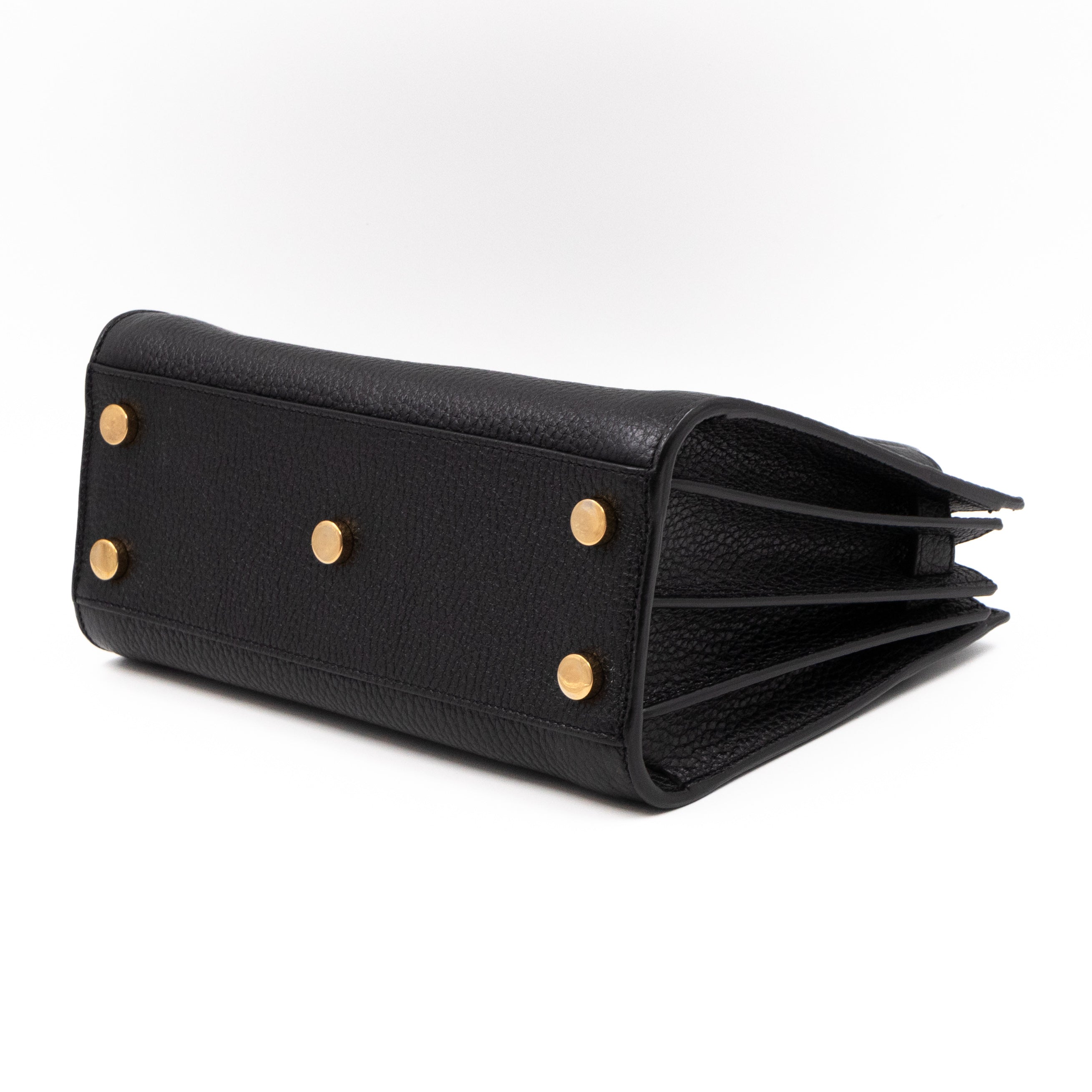 Sac de Jour Nano Black Leather