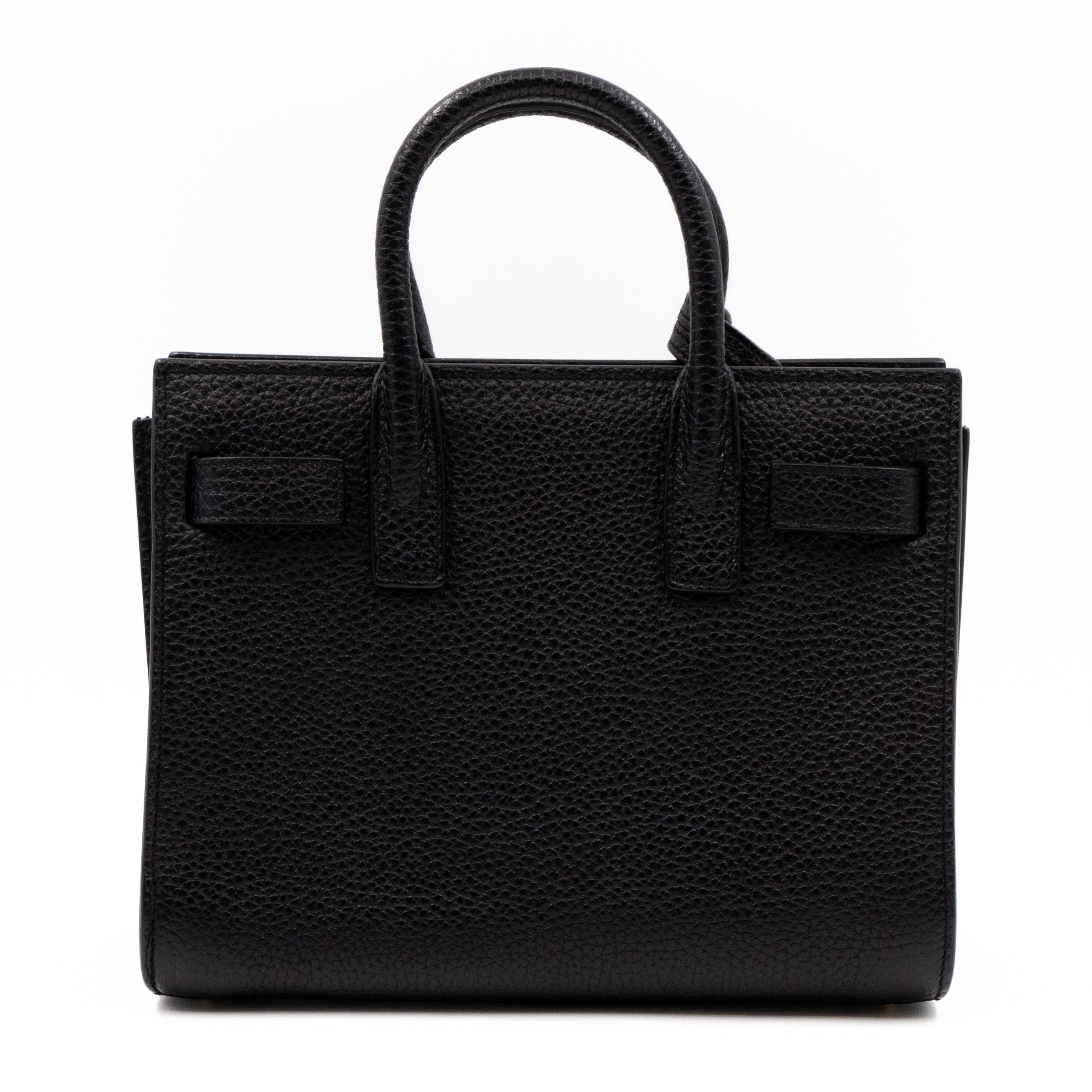 Sac de Jour Nano Black Leather