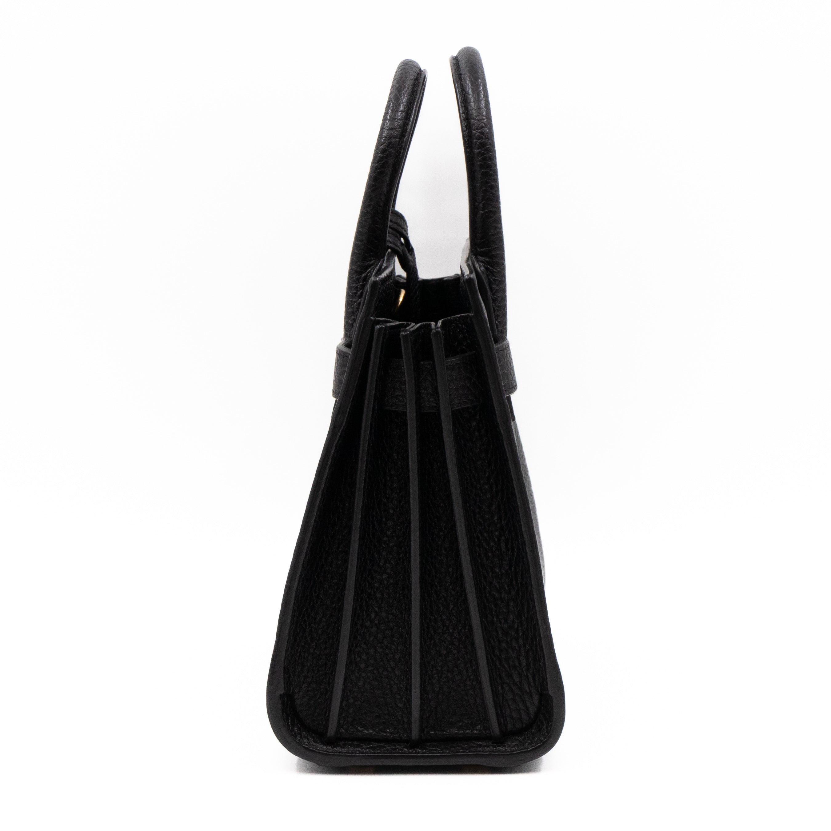 Sac de Jour Nano Black Leather