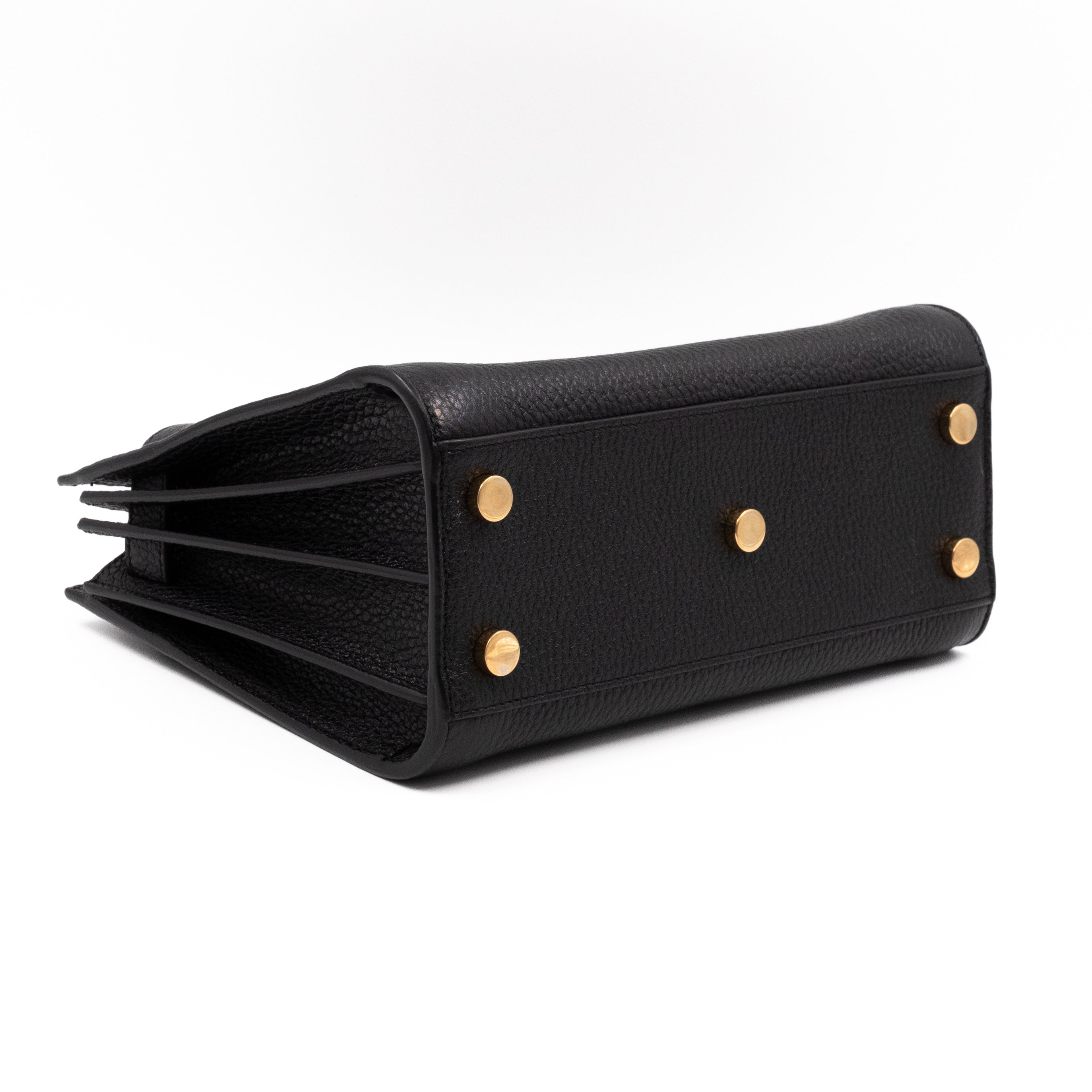 Sac de Jour Nano Black Leather