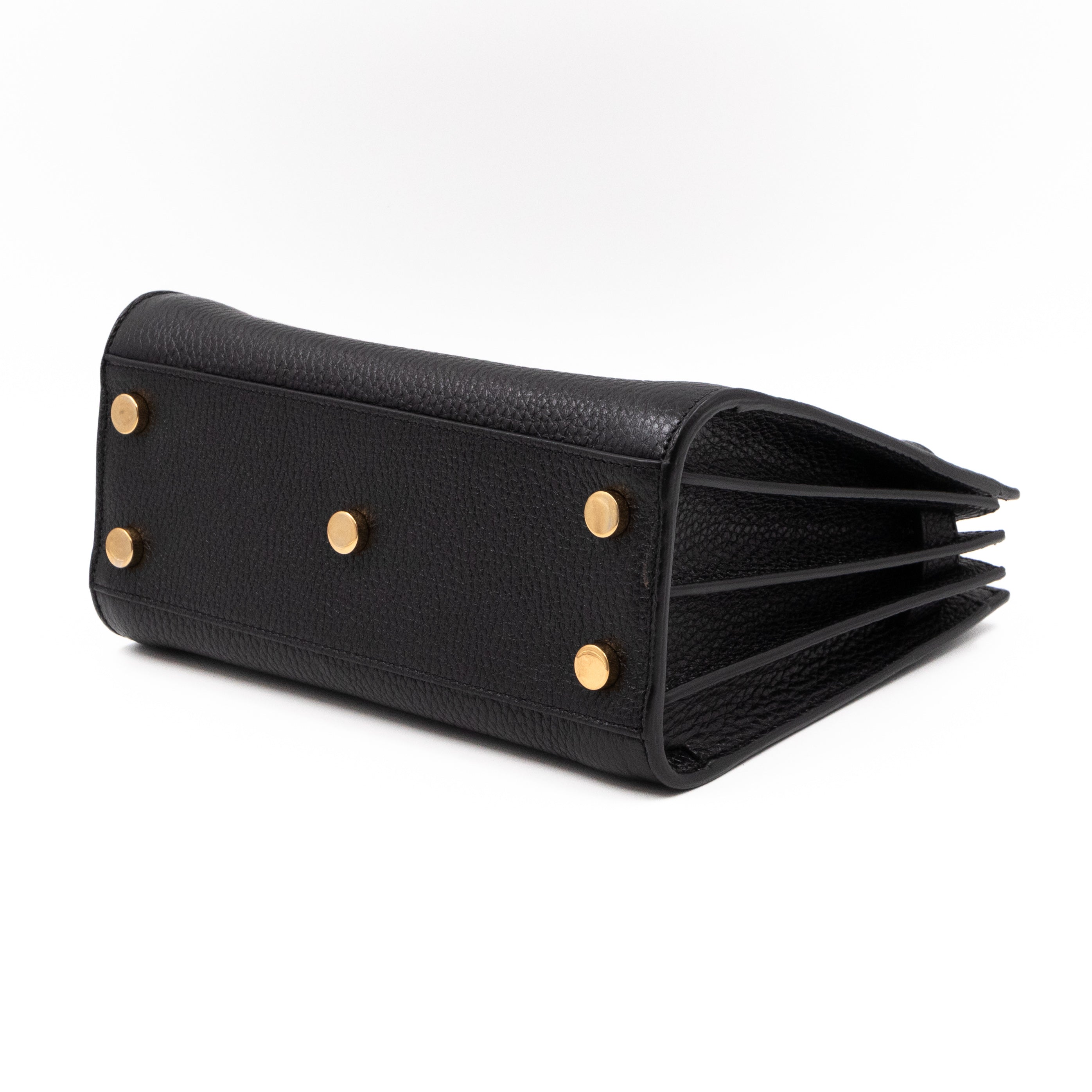 Sac de Jour Nano Black Leather