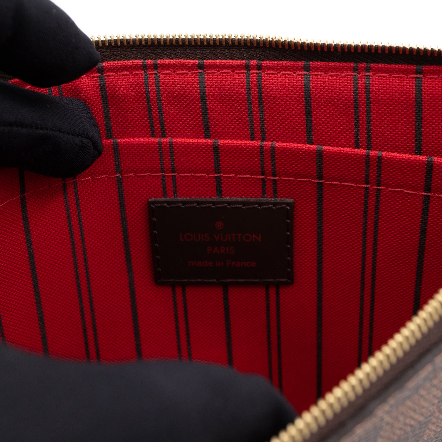 Neverfull Pochette Damier Ebene