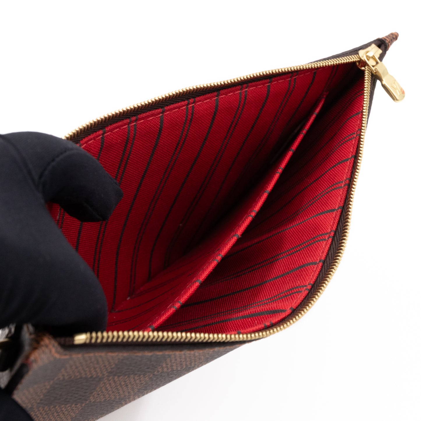 Neverfull Pochette Damier Ebene