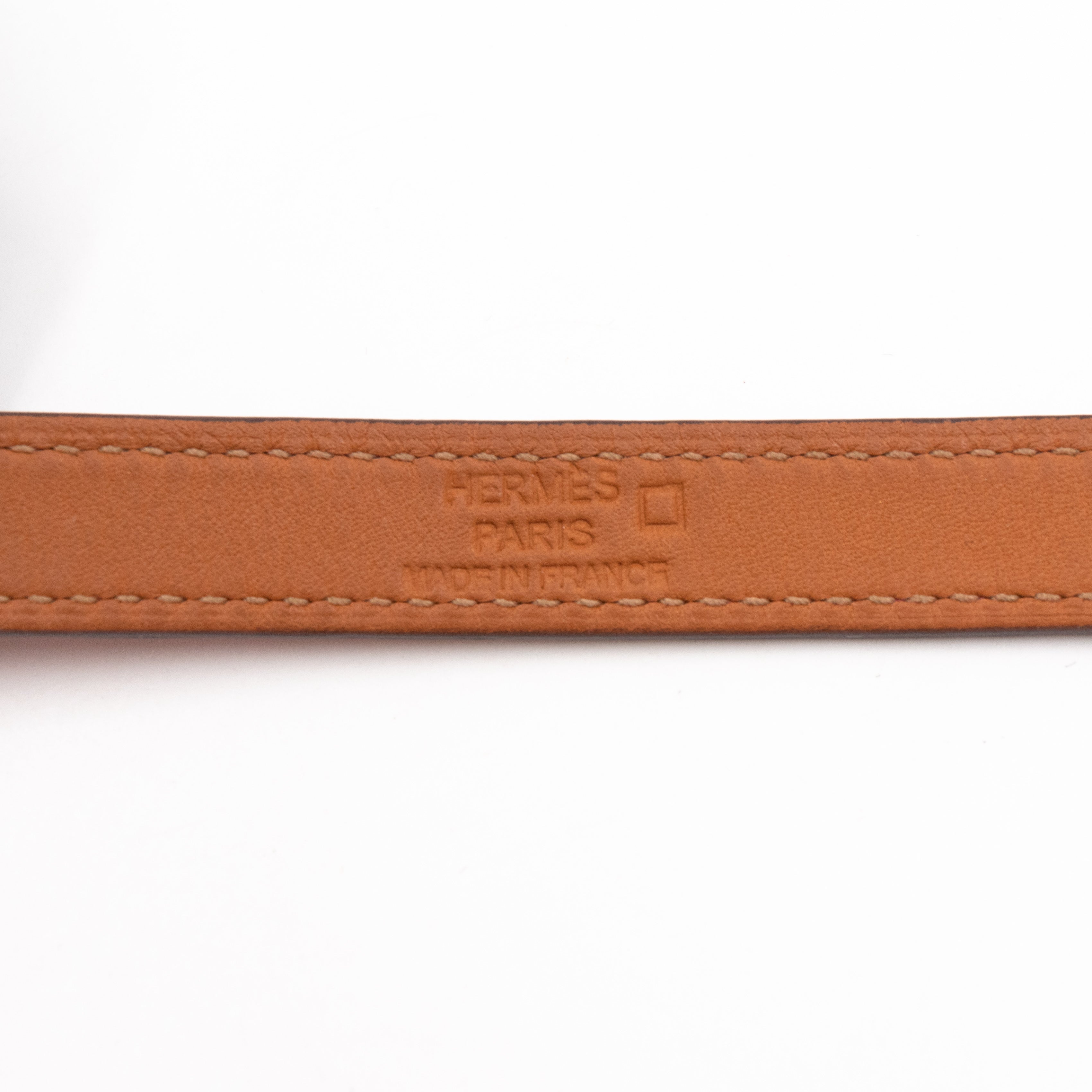 Kelly Double Tour Bracelet Red Alligator