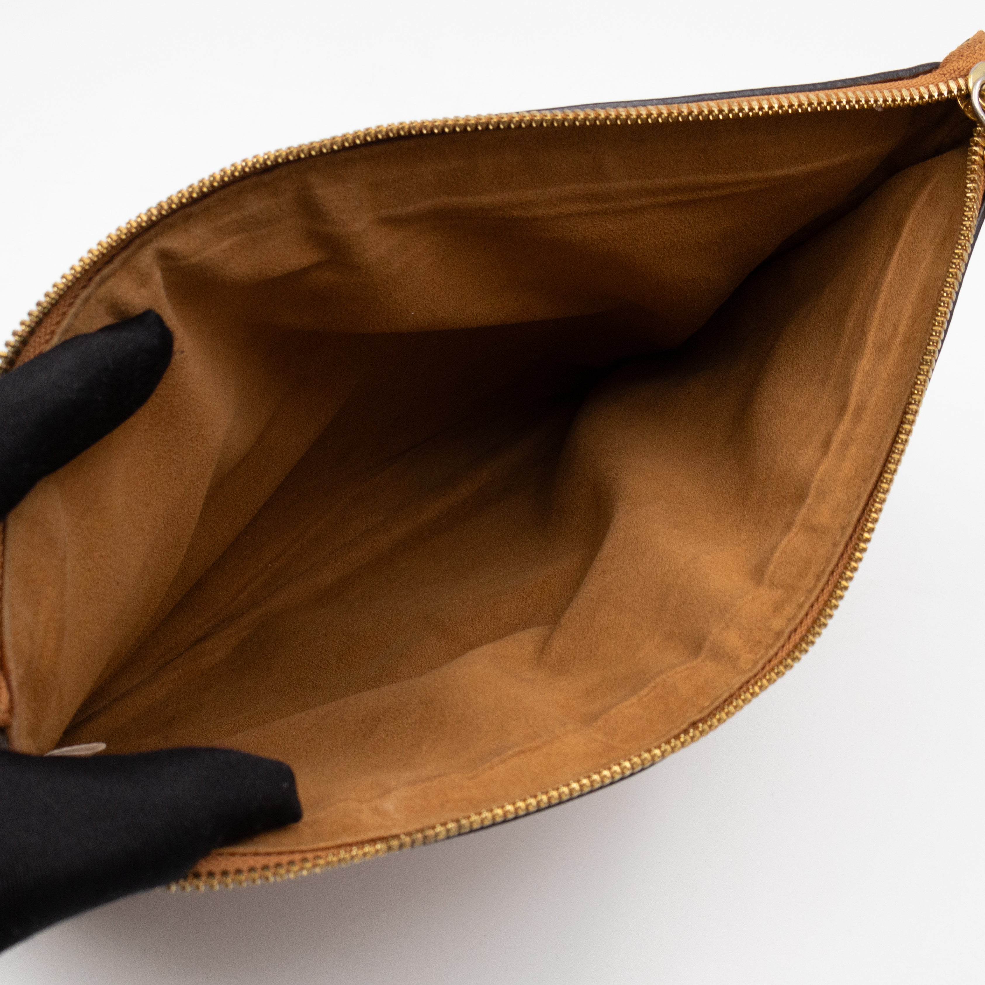 Zip Pouch Visetos Cognac
