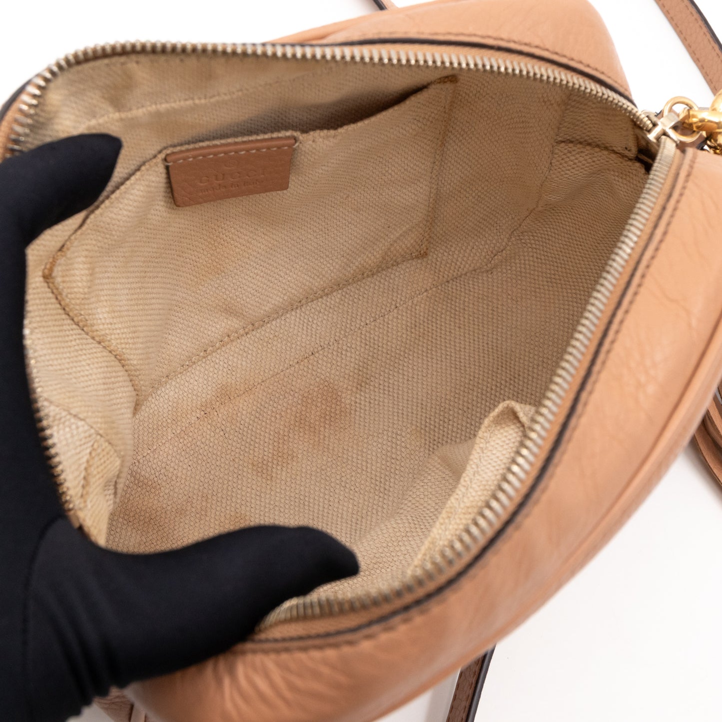 Disco Soho Beige Leather
