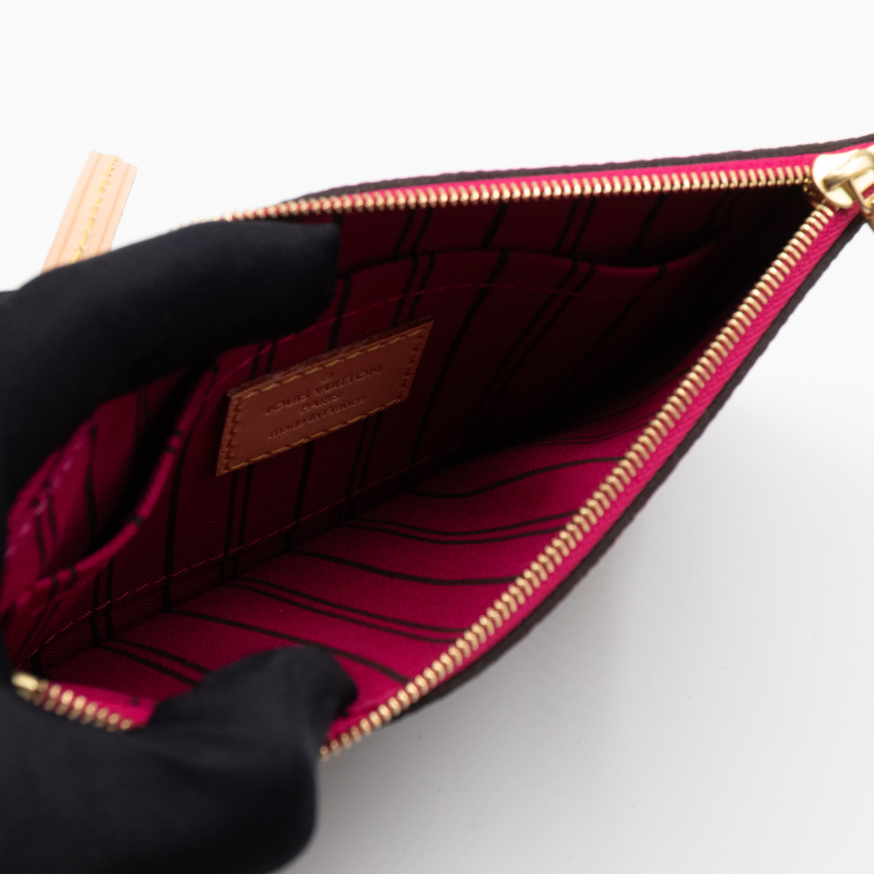 Neverfull Pochette PM Monogram Pivoine