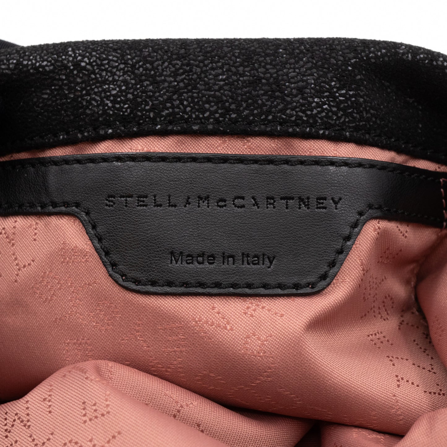 Falabella Mini Fold Over Tote Studded Black