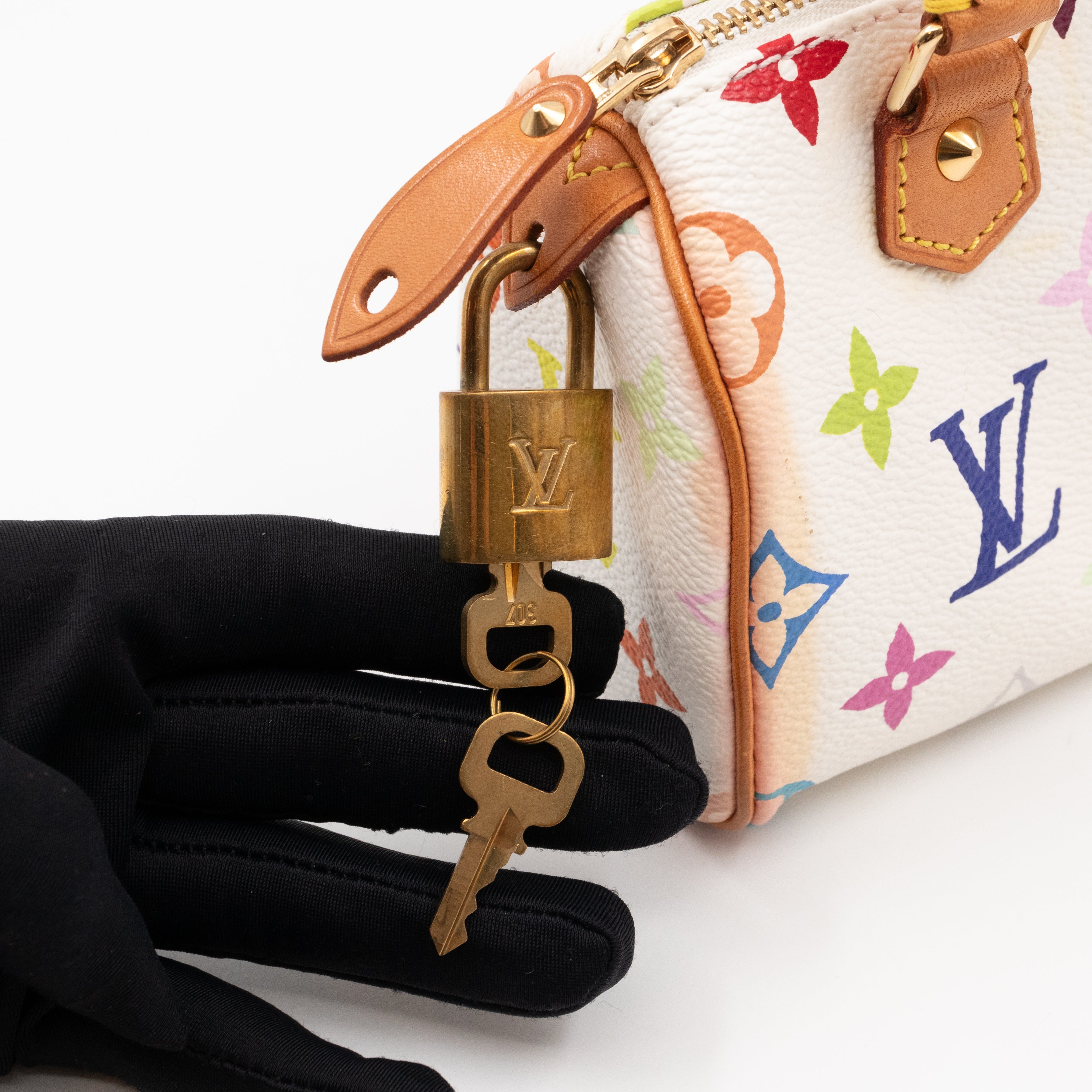 Sac HL Mini Speedy Multicolore White