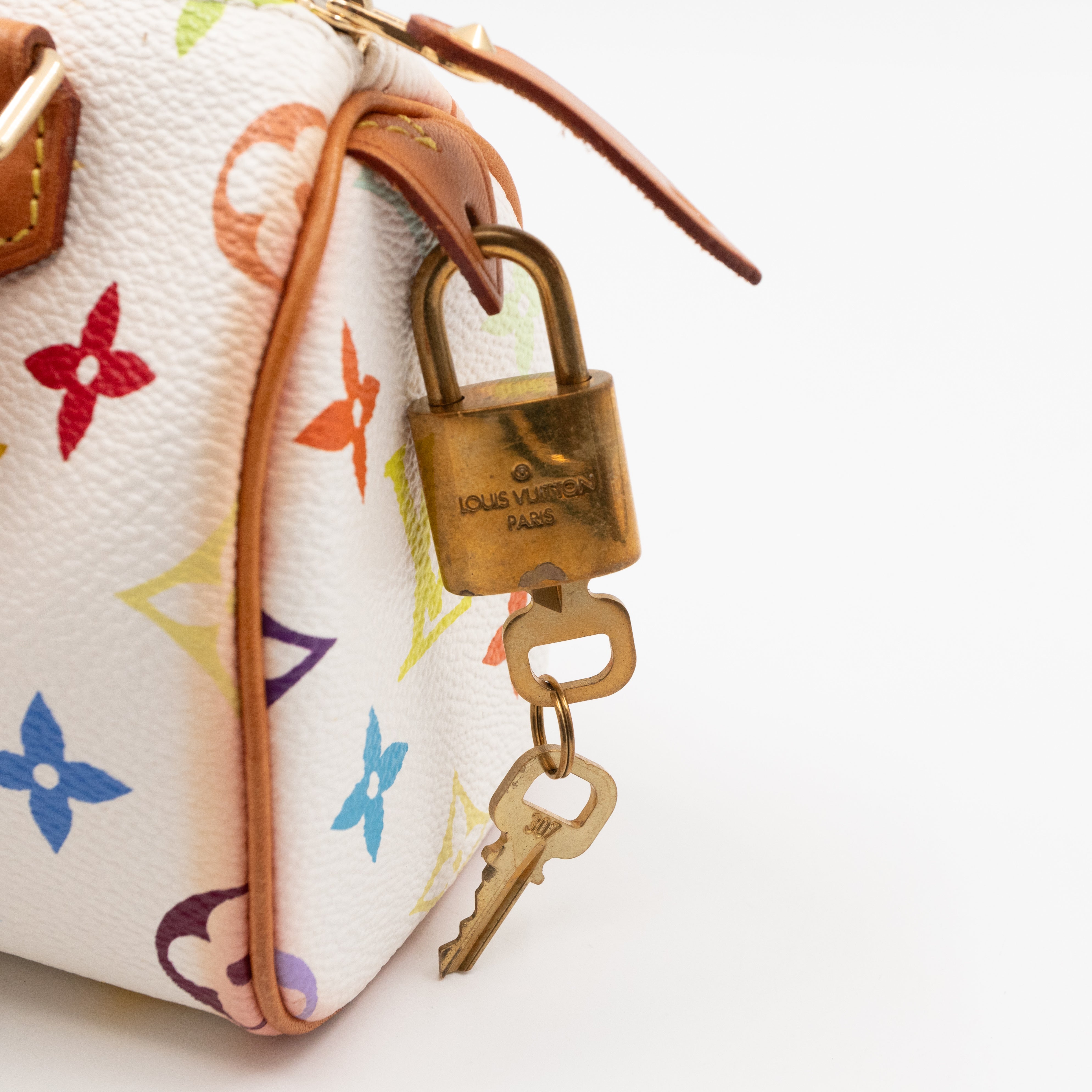Sac HL Mini Speedy Multicolore White