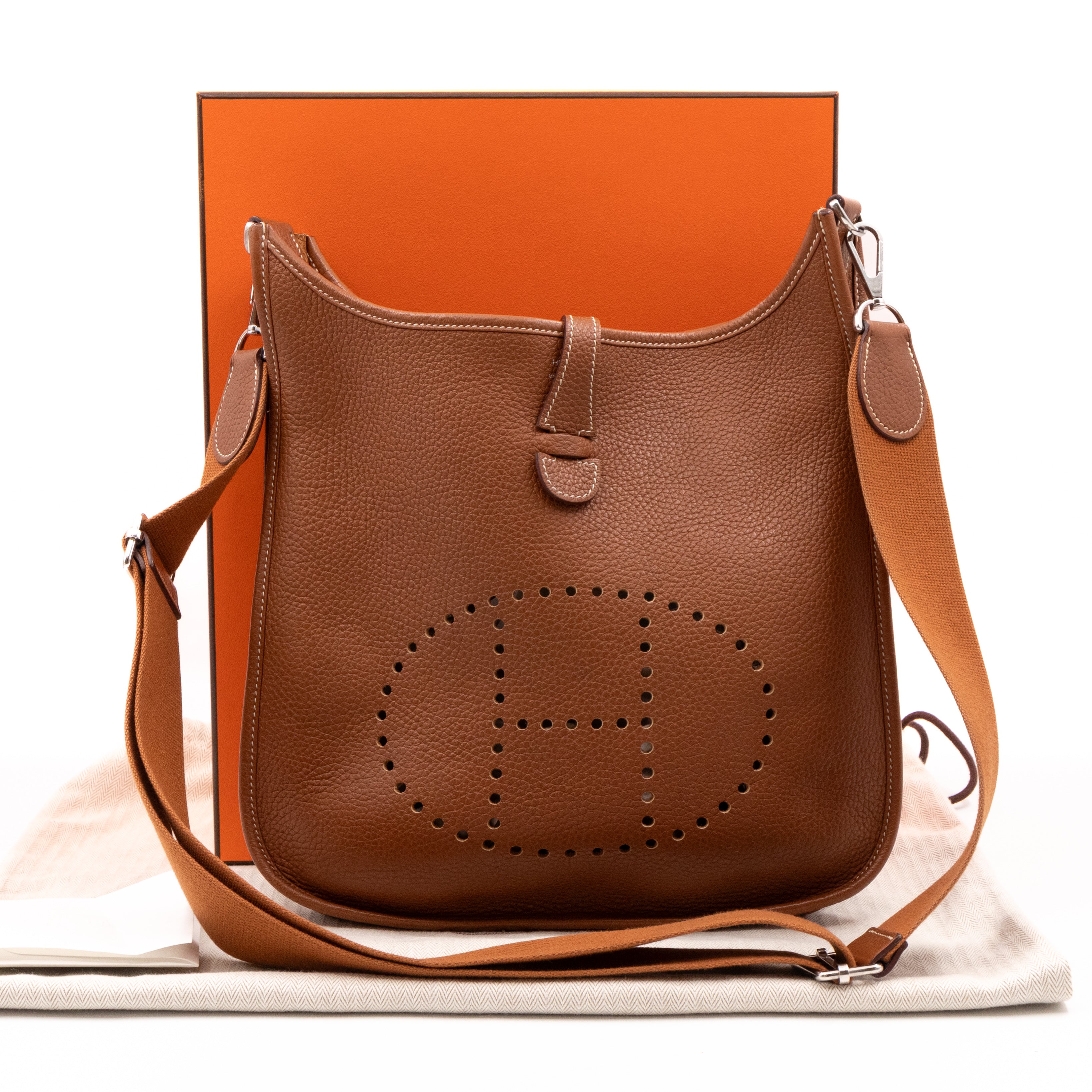 Evelyne III 29 Gold Leather