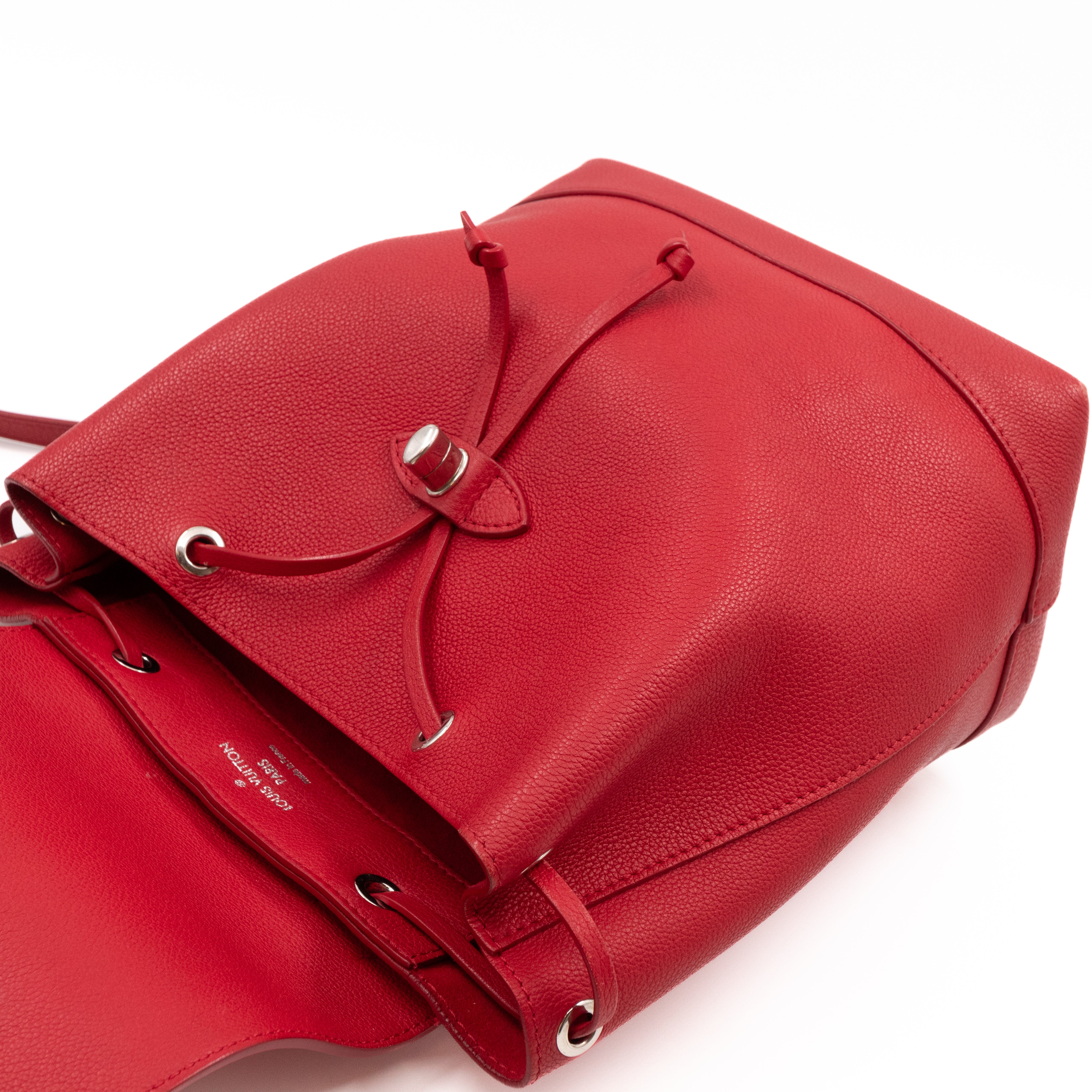 Lockme Backpack Rubis Leather