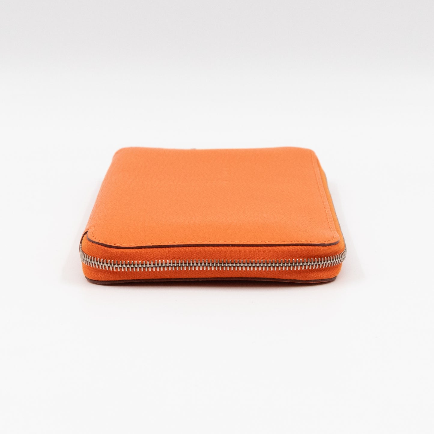 Azap Classique Long Wallet Orange Leather