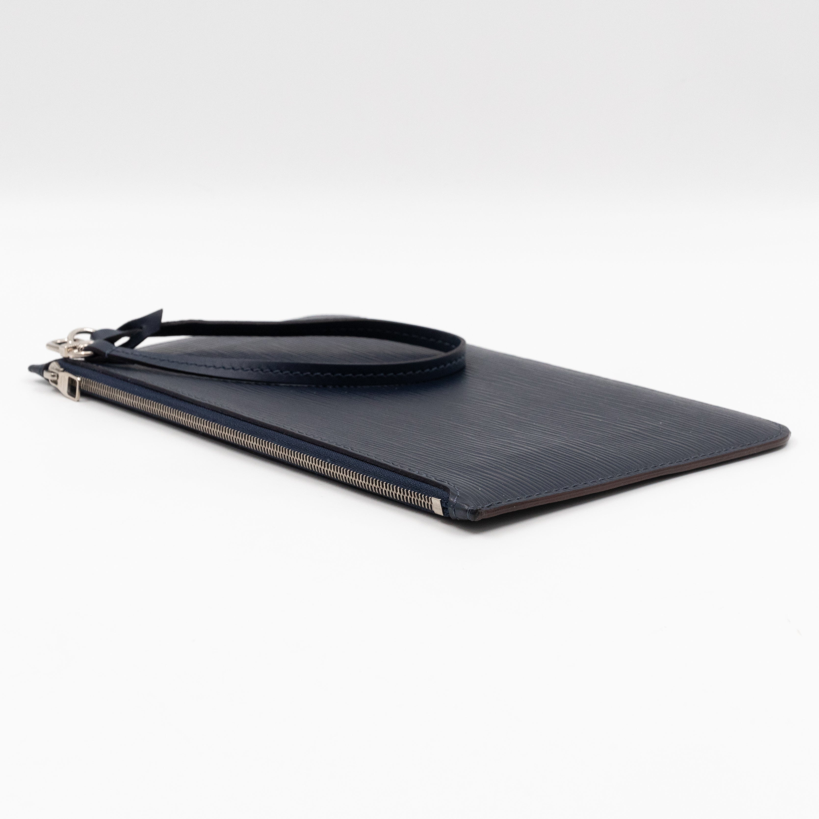 Neverfull Pochette Indigo Epi Leather