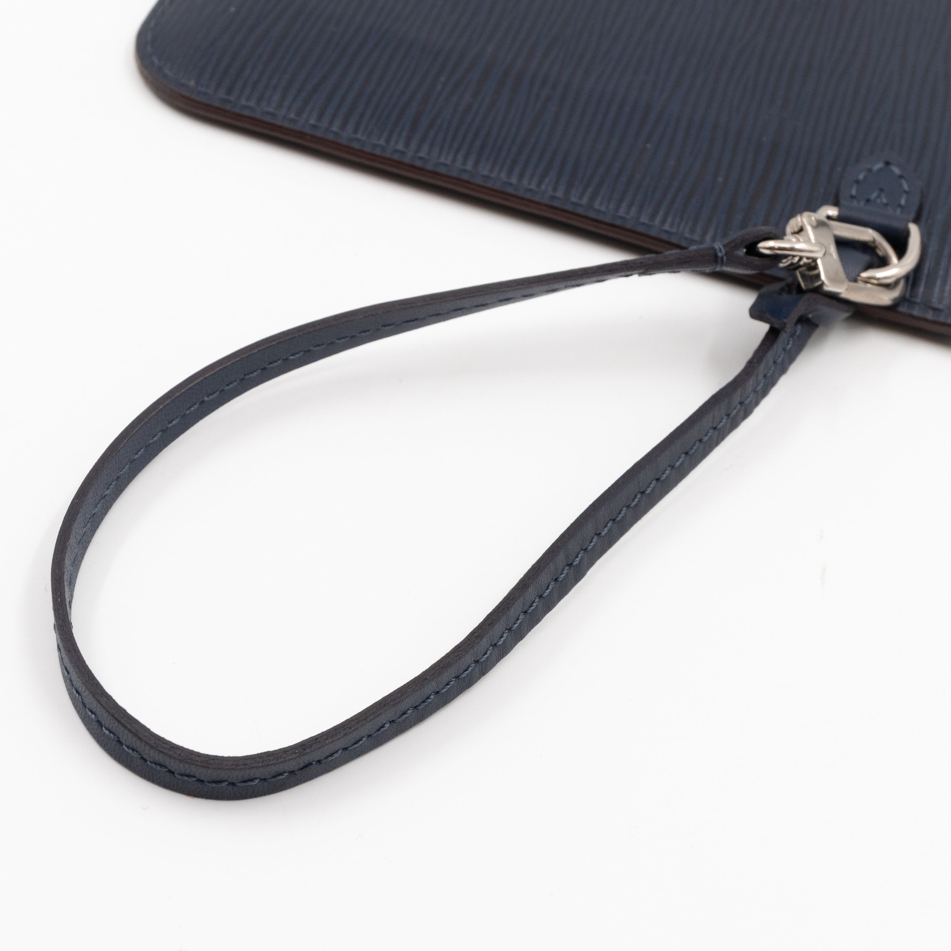 Neverfull Pochette Indigo Epi Leather