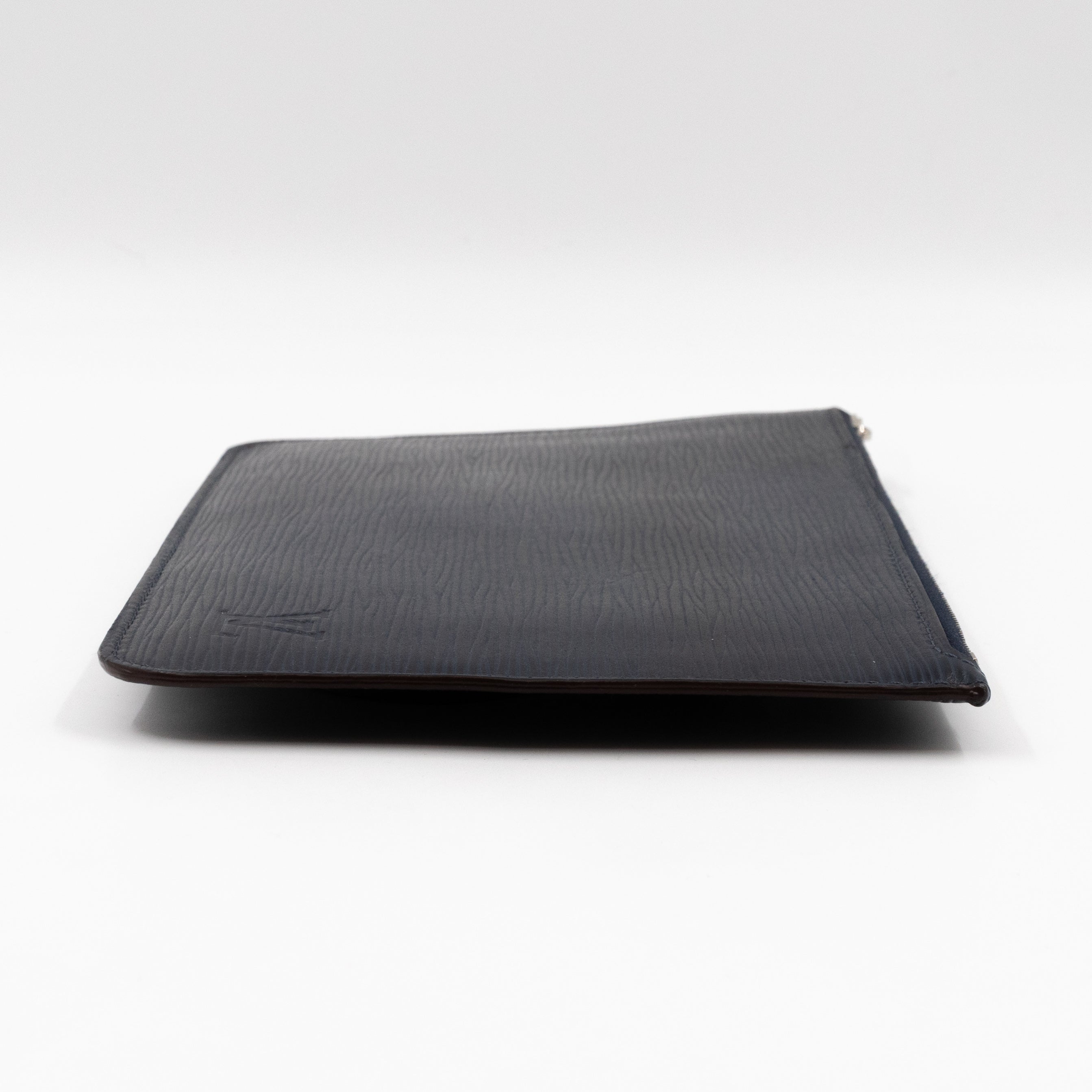 Neverfull Pochette Indigo Epi Leather