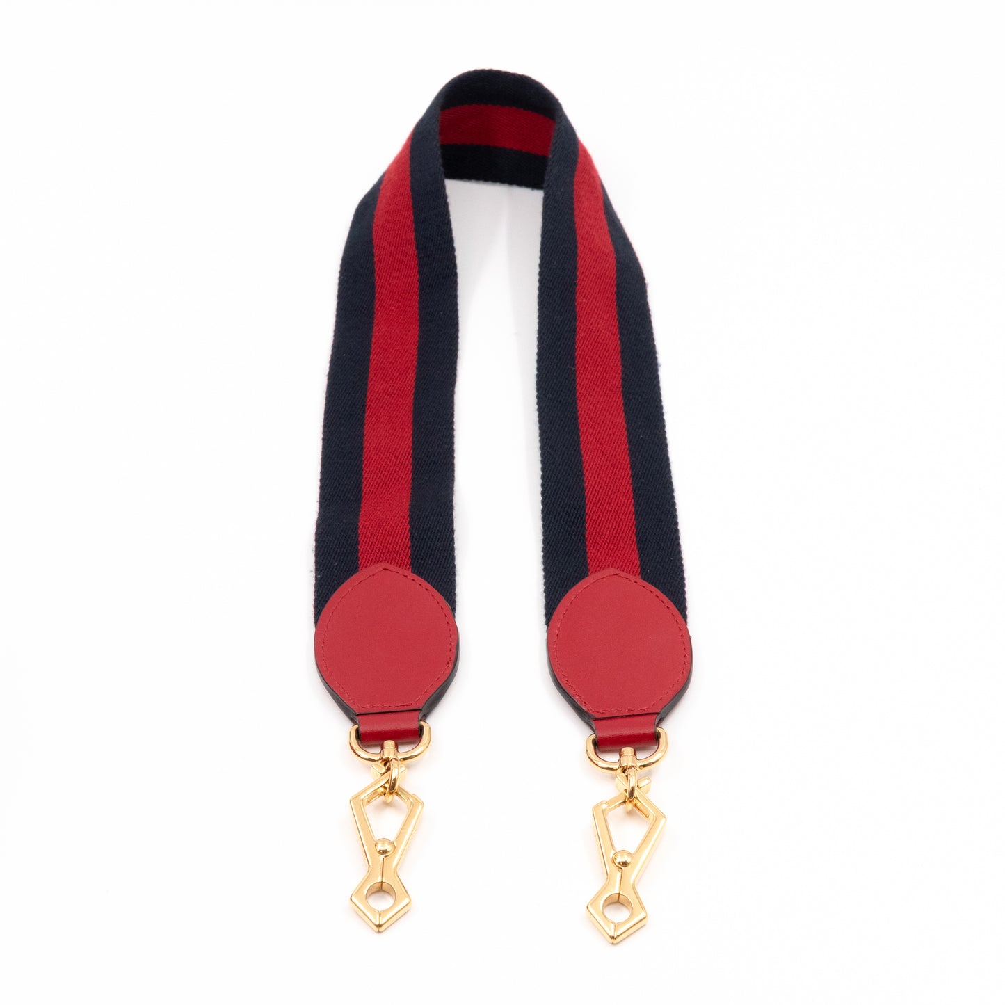 Nymphaea Small Top Handle Red Leather