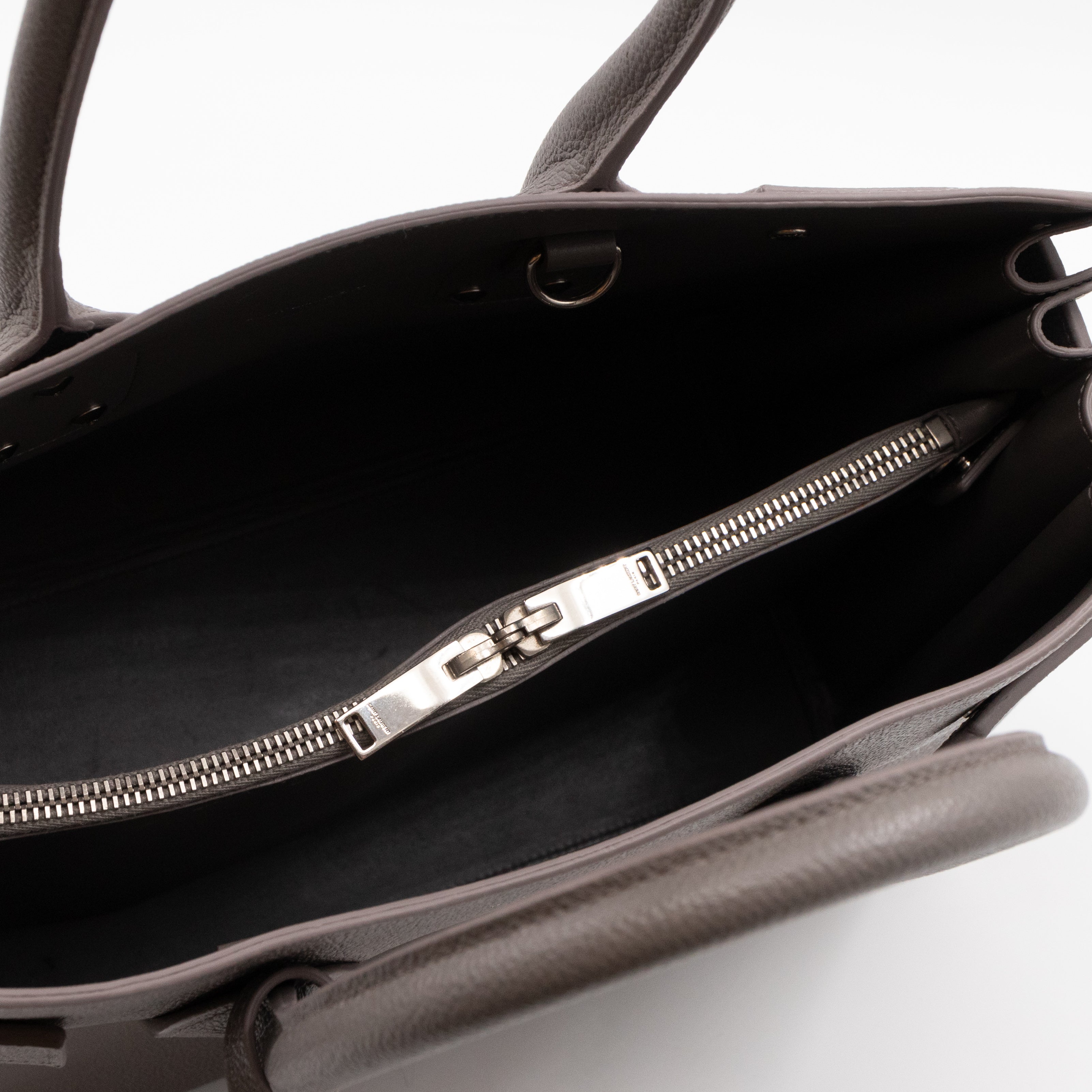 Sac de Jour Small Gray Leather