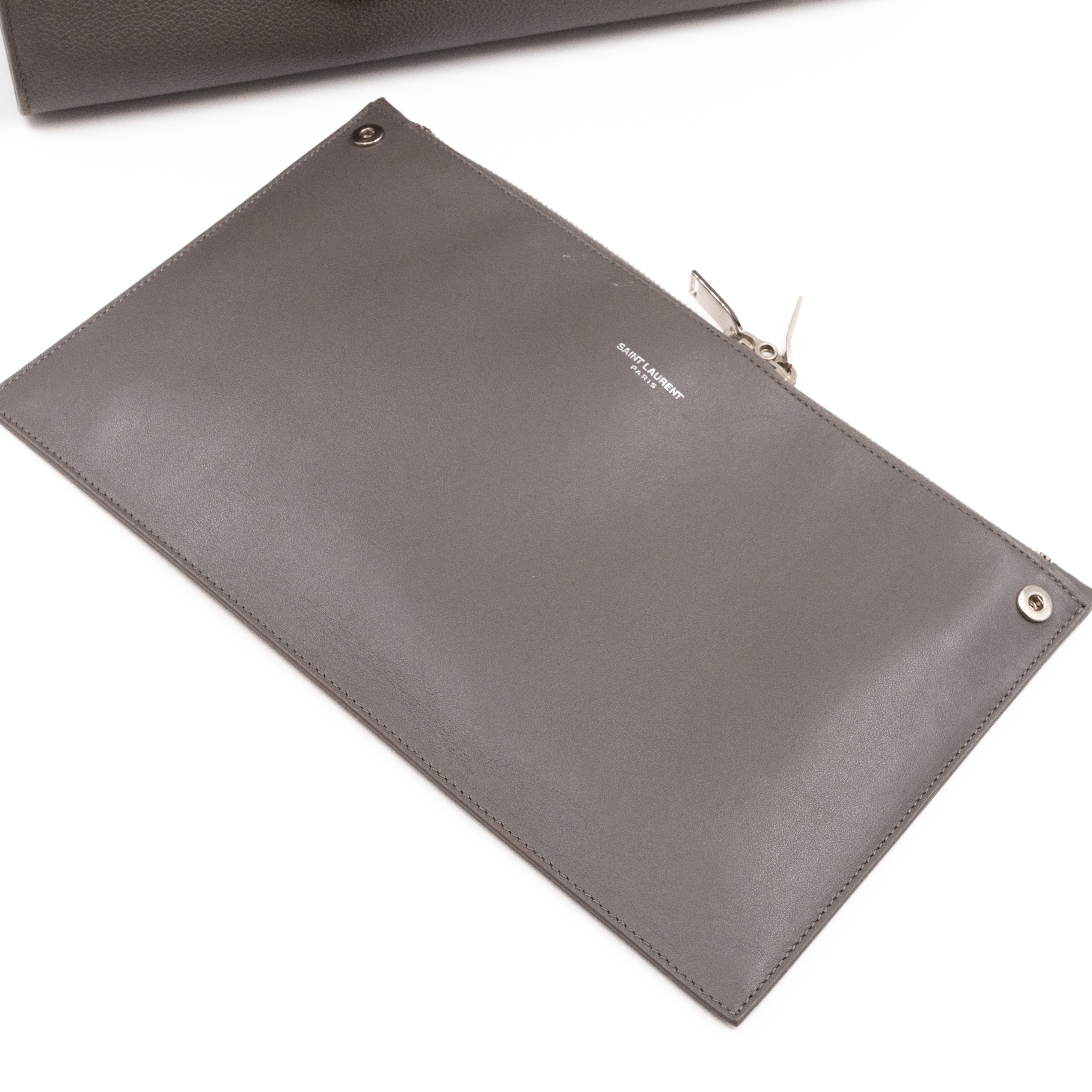 Sac de Jour Small Gray Leather