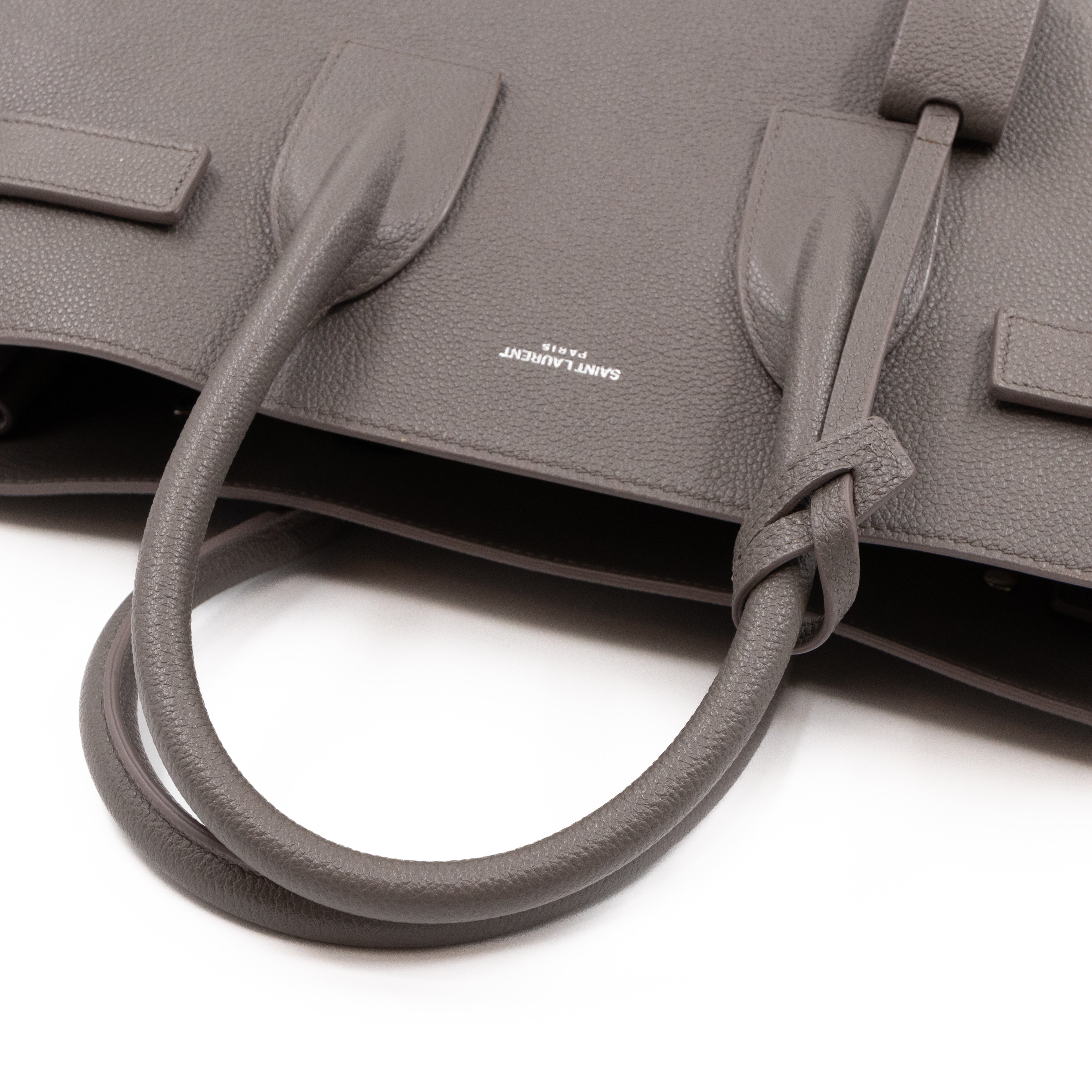 Sac de Jour Small Gray Leather