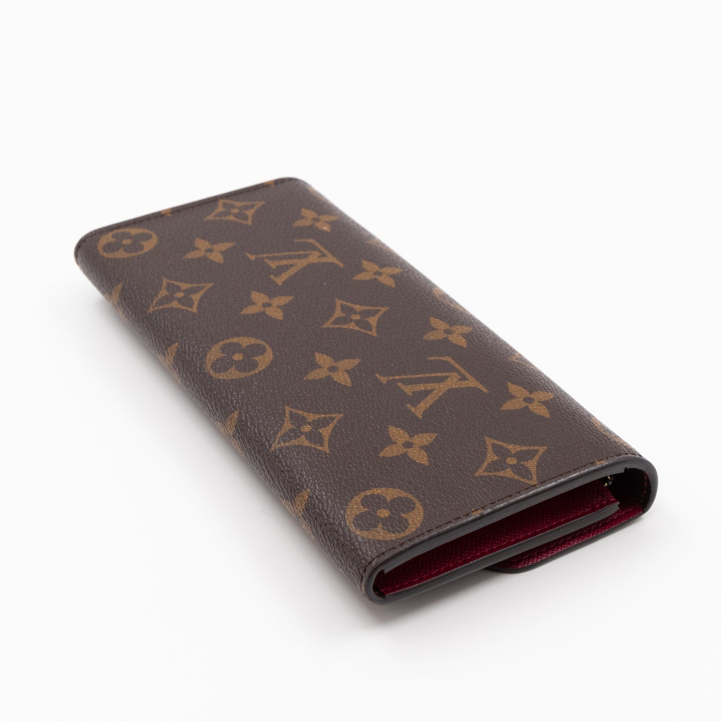 Emilie Wallet Monogram Fuchsia