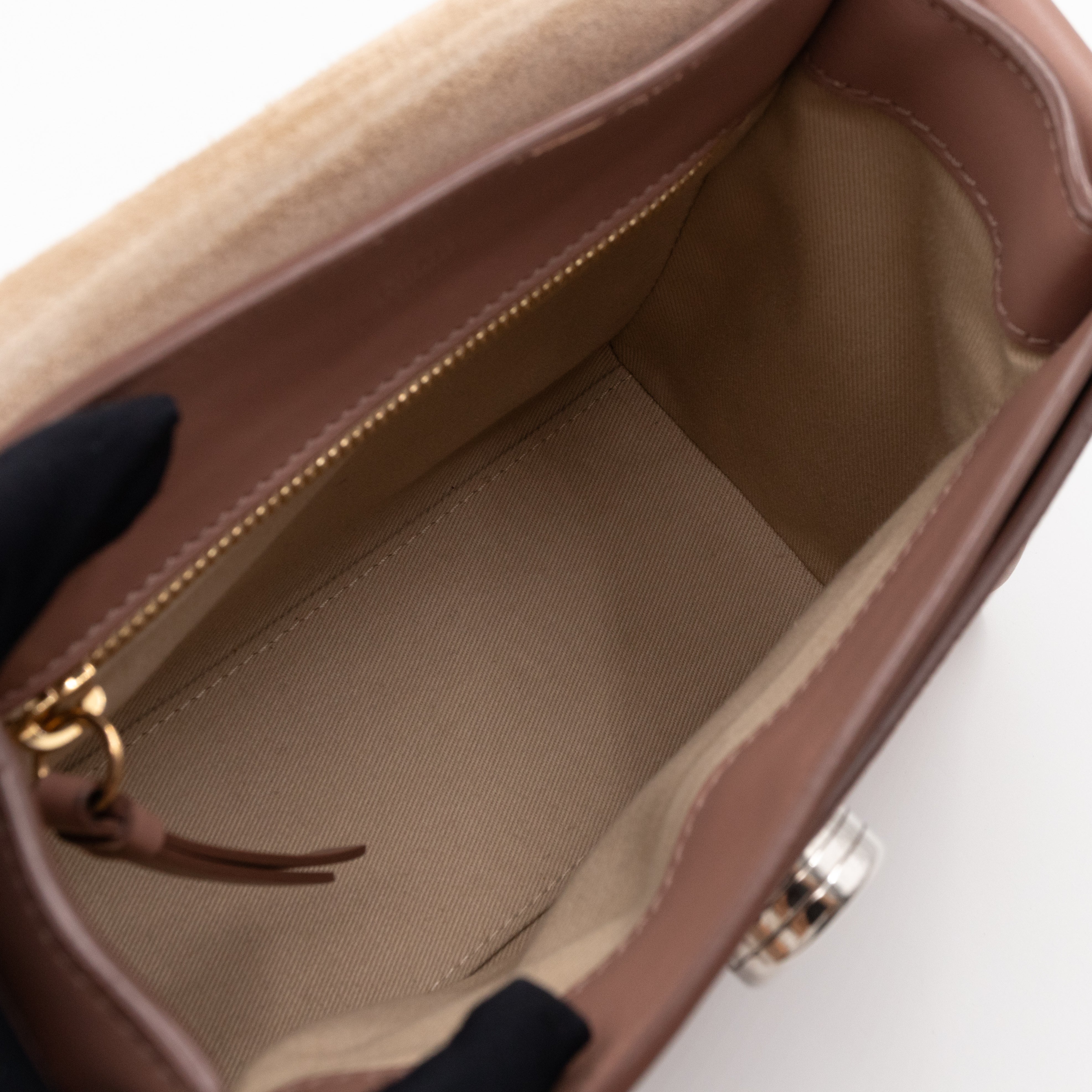 Mini Tess Day Bag Woodrose Leather