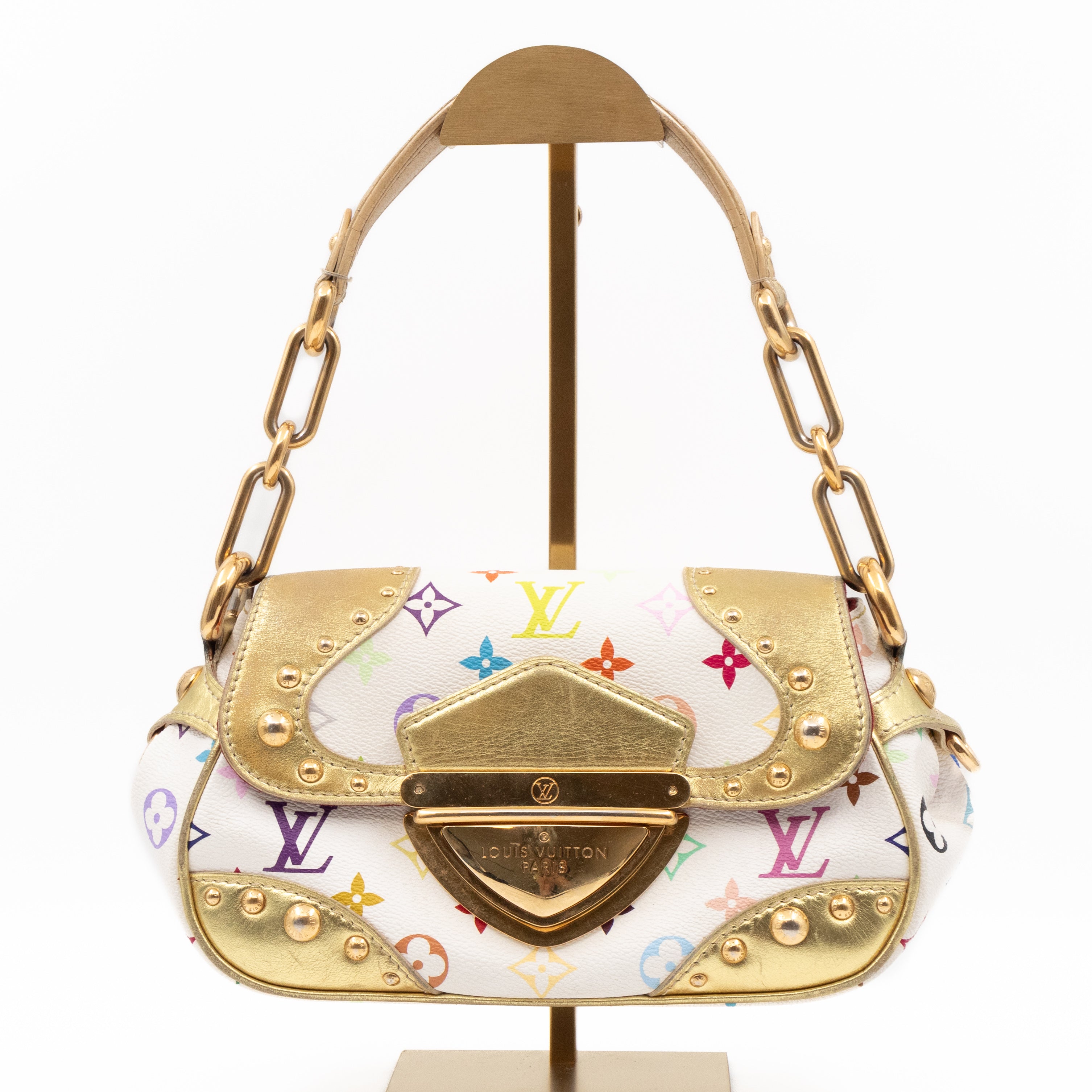 Marilyn Multicolore White & Gold