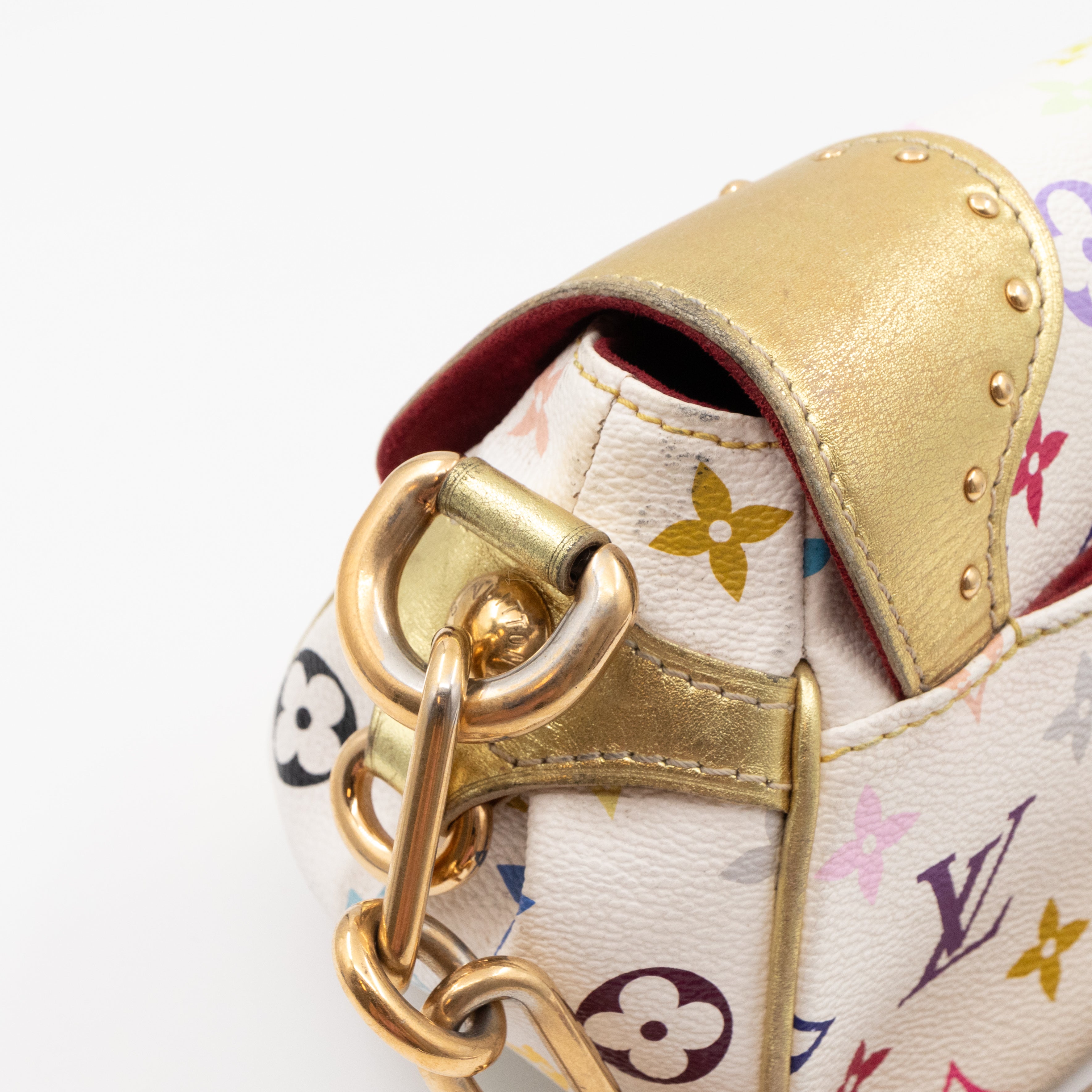 Marilyn Multicolore White & Gold