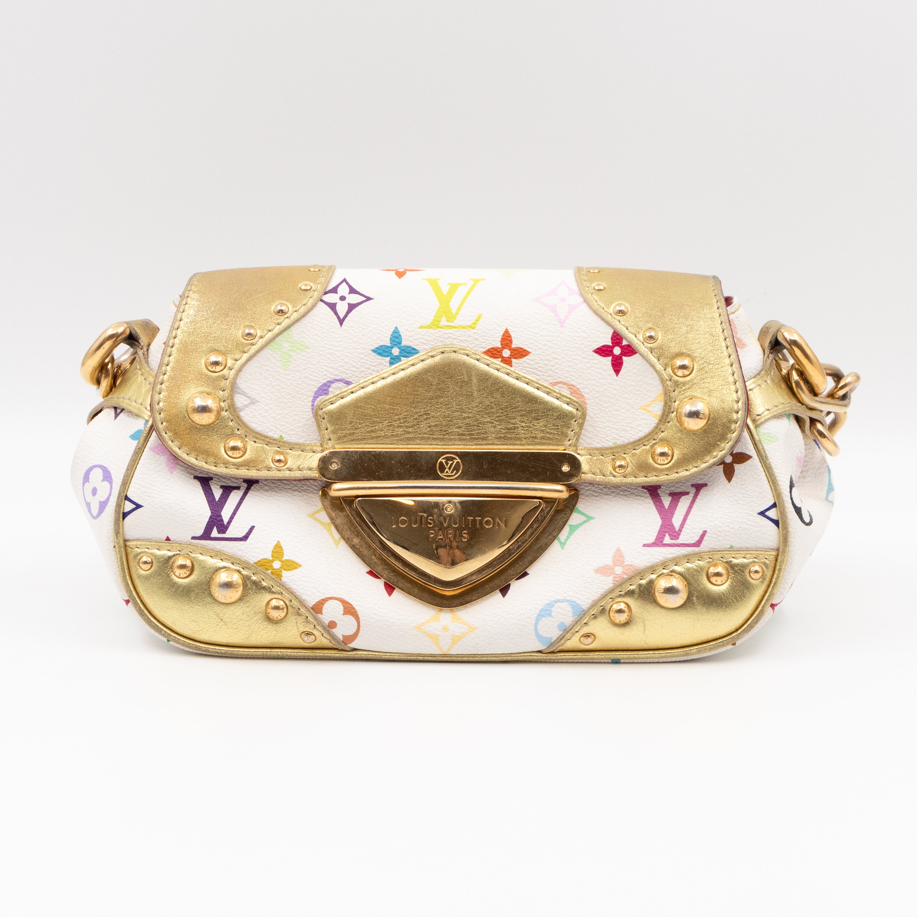 Marilyn Multicolore White & Gold