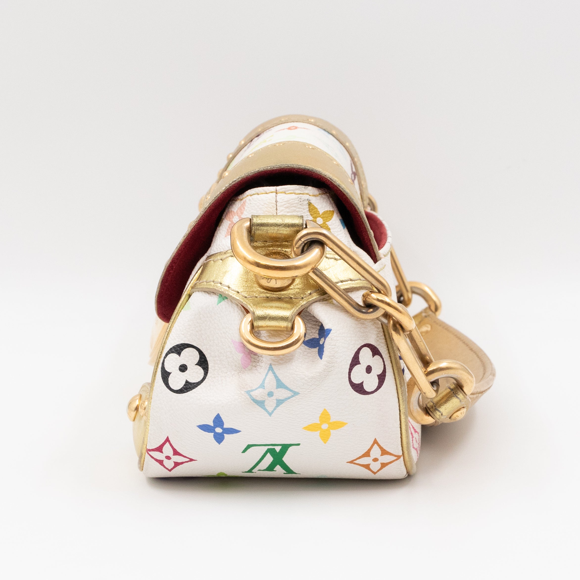 Marilyn Multicolore White & Gold