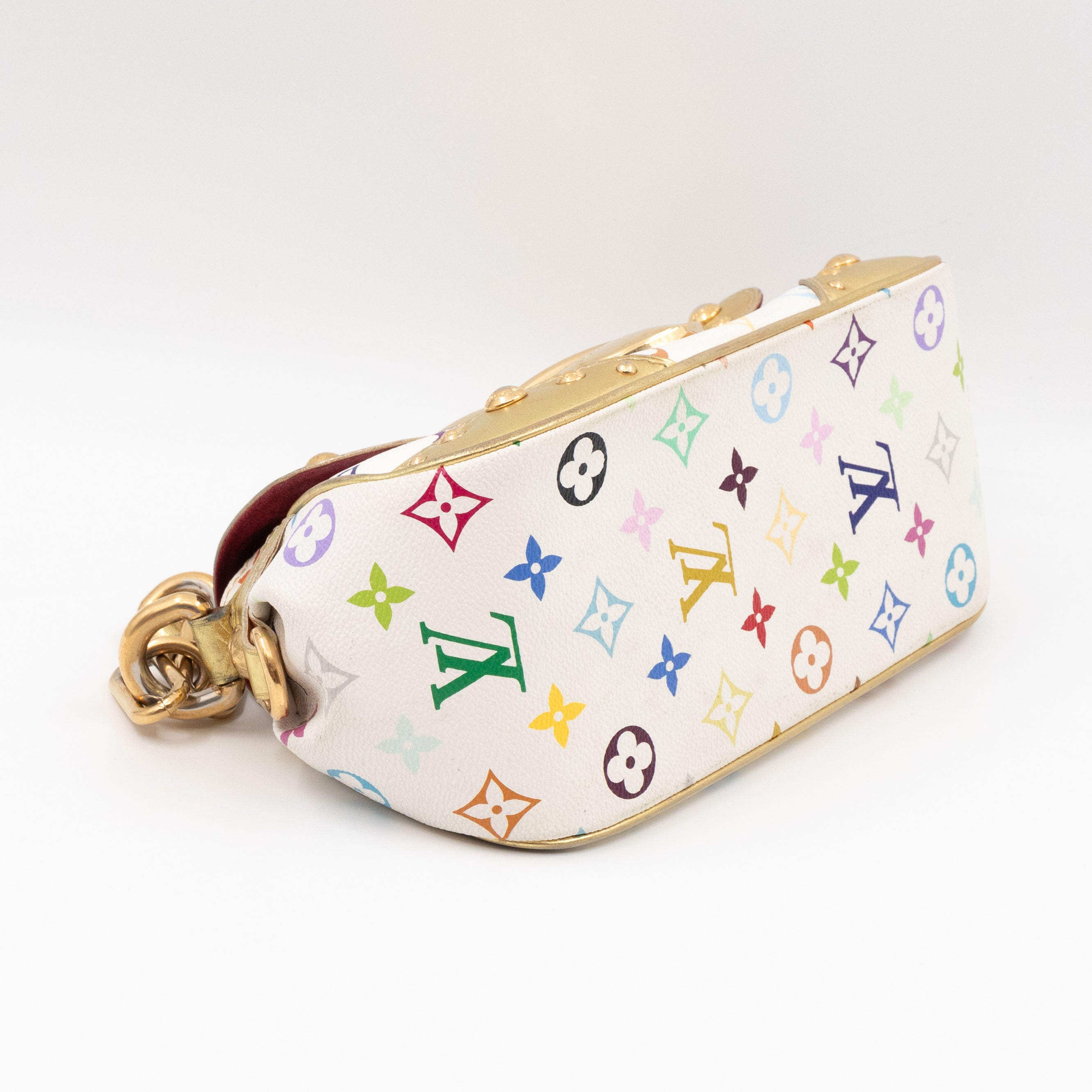 Marilyn Multicolore White & Gold