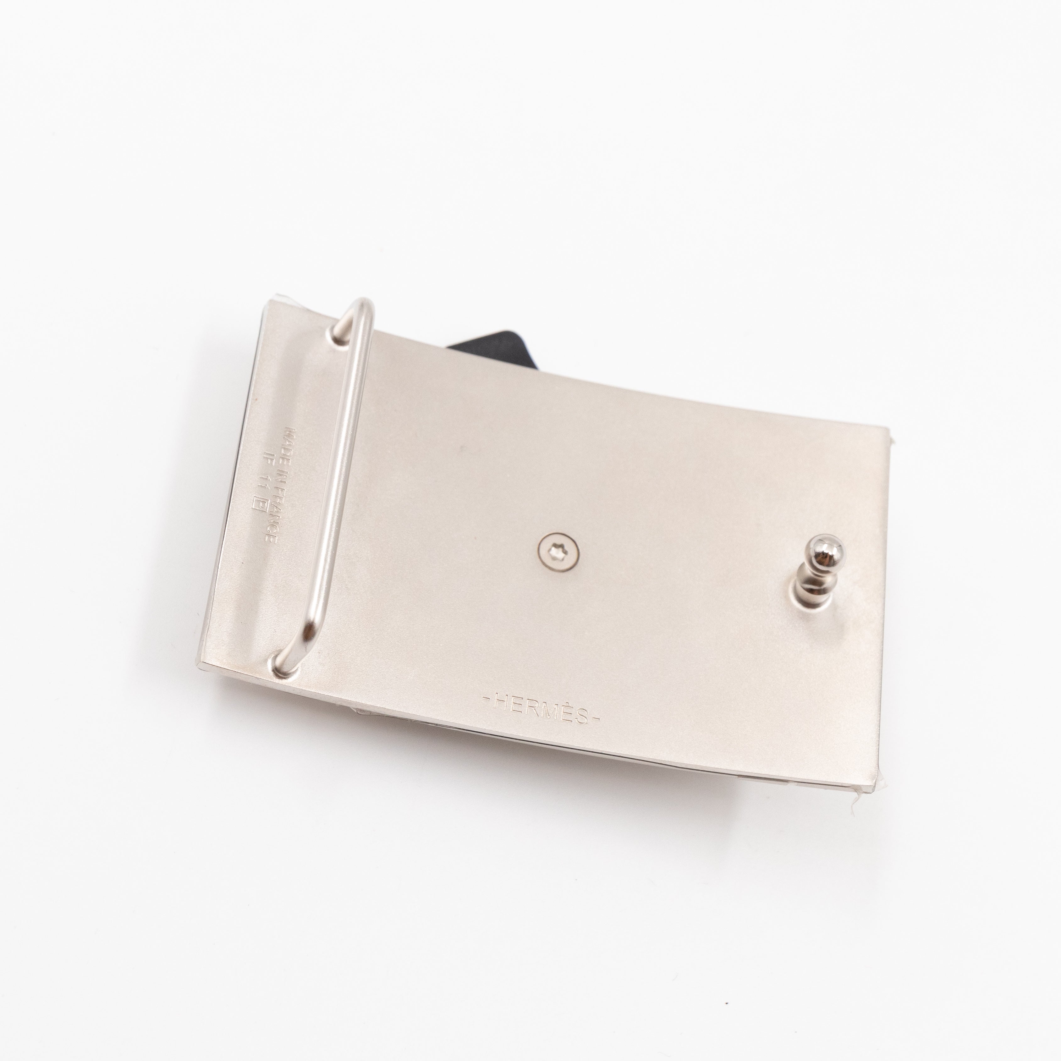 Collier de Chien Buckle & Reversible Leather Belt 75 cm