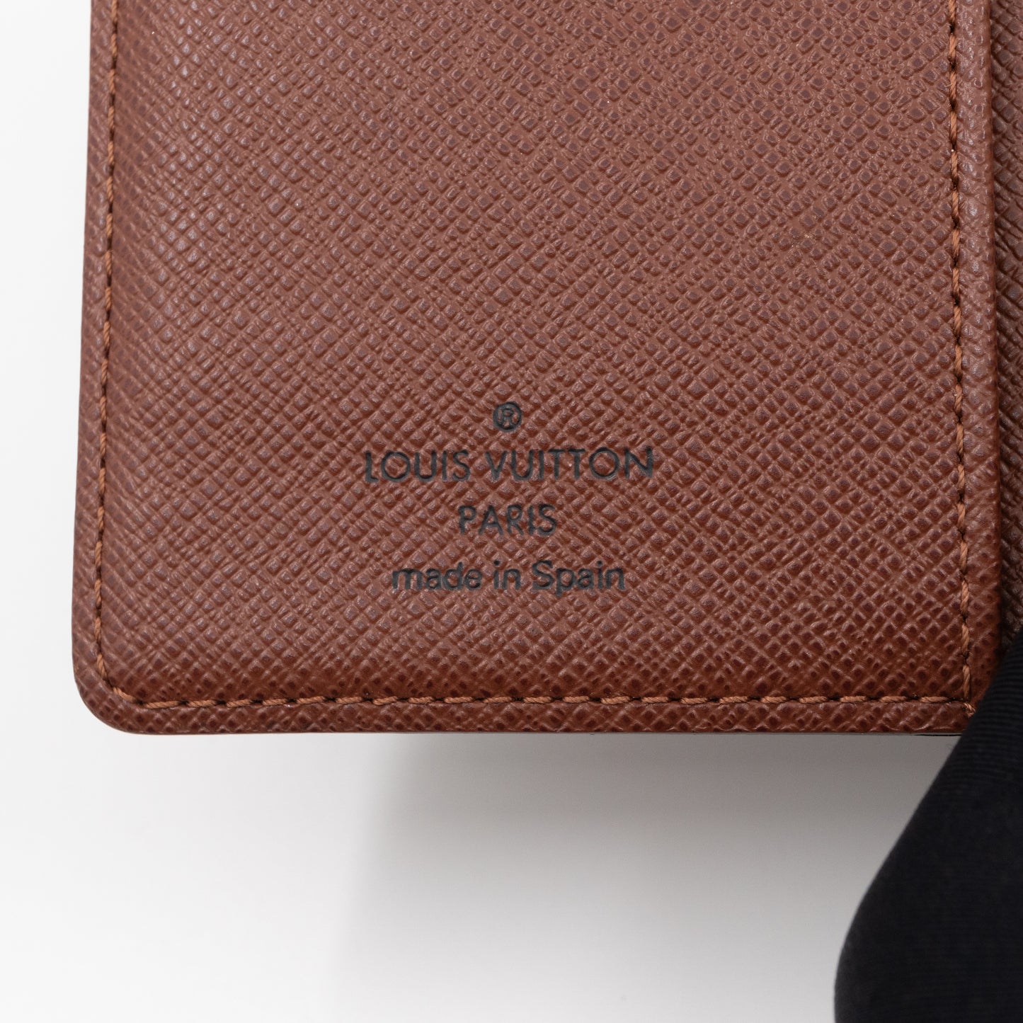 Small Ring Agenda Cover Monogram