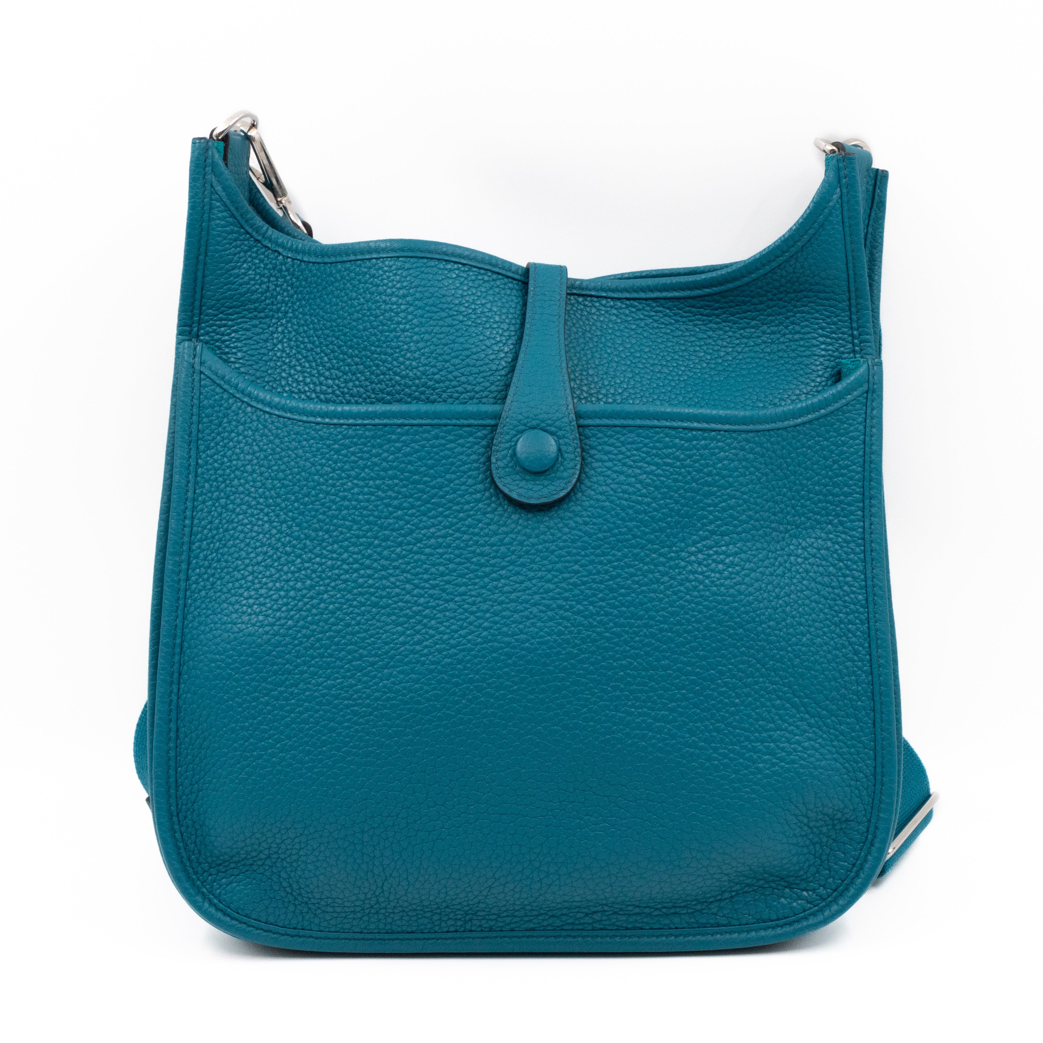 Evelyne III 29 Colvert Turquoise Leather