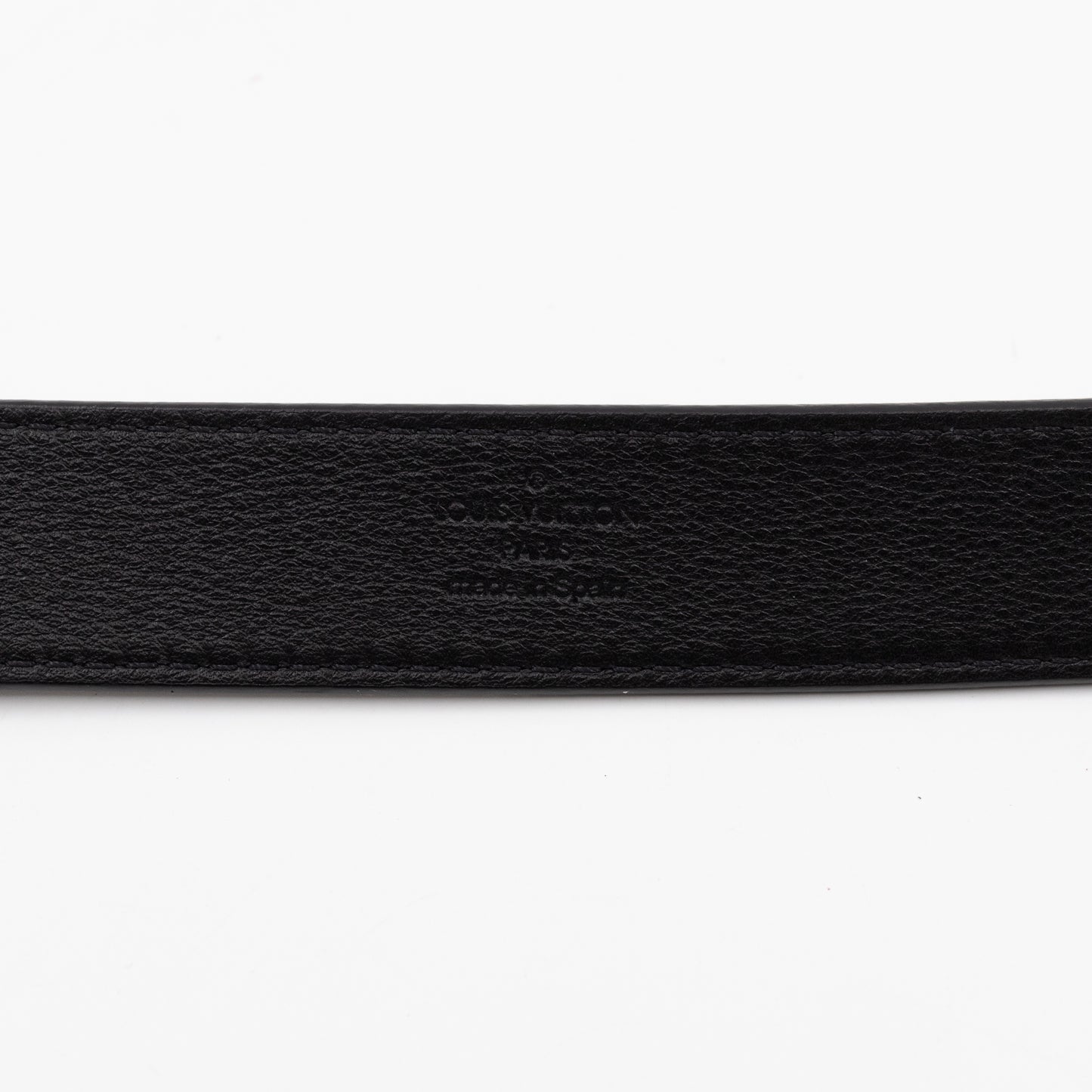 Malletier Belt 25 mm 90 cm Black Epi Leather