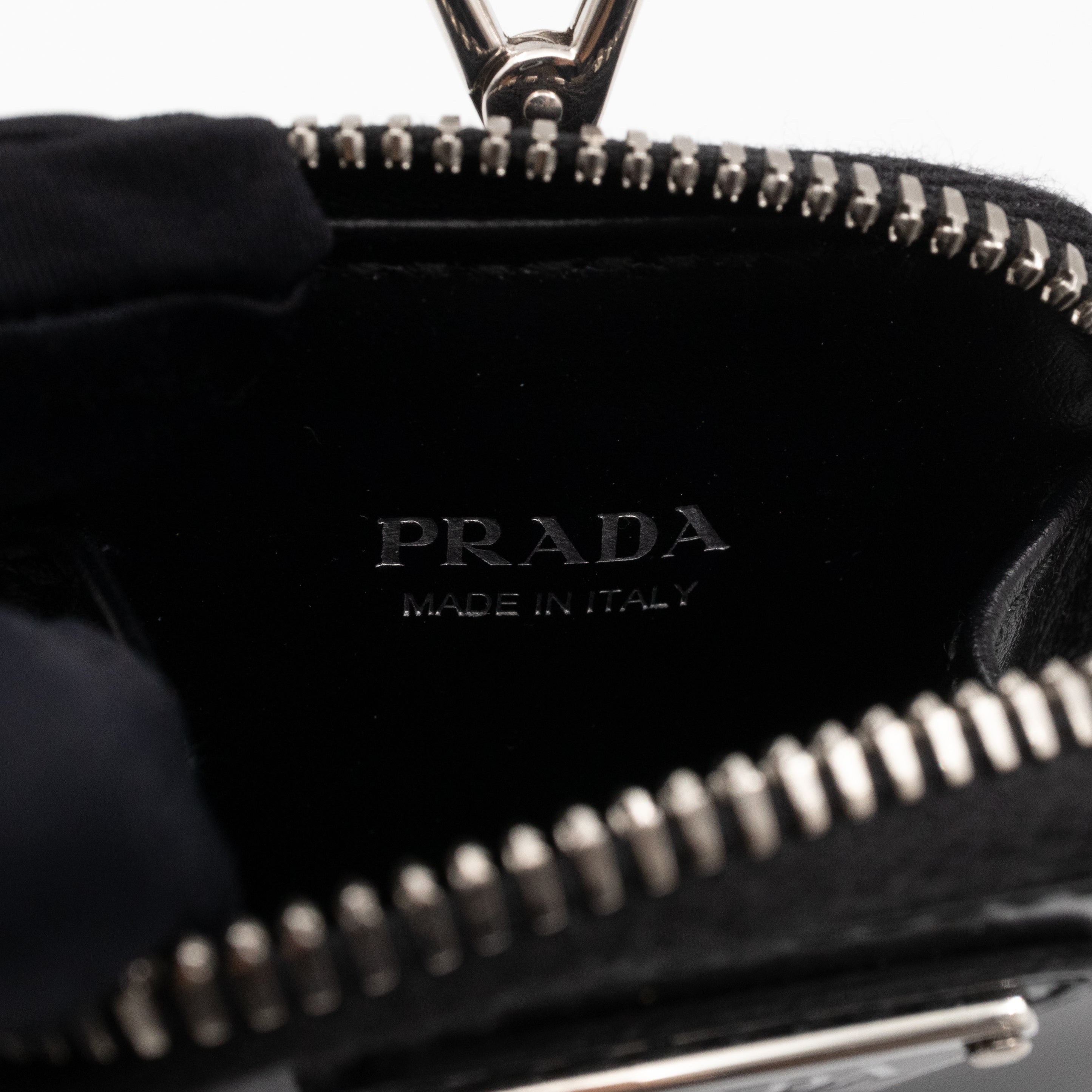 Coin Purse Pouch Black Leather
