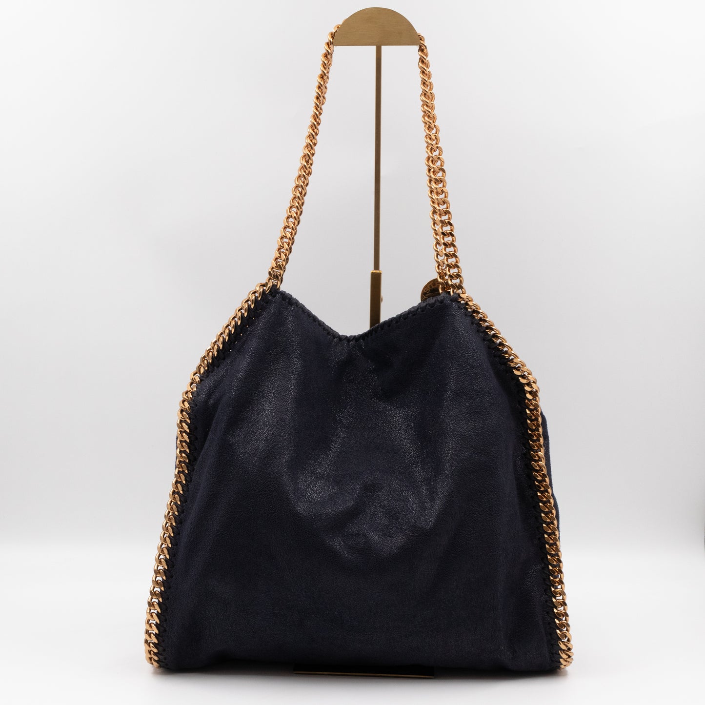 Falabella Tote Blue Gold