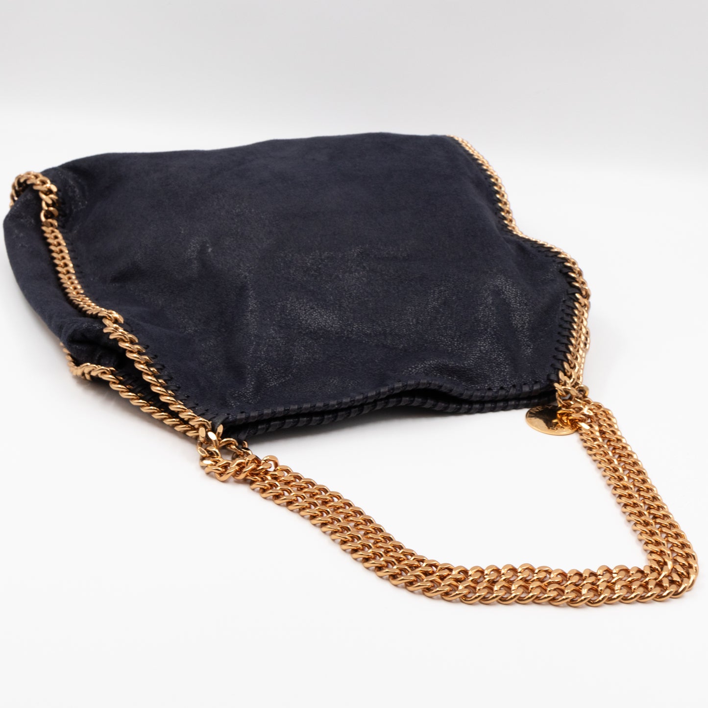 Falabella Tote Blue Gold