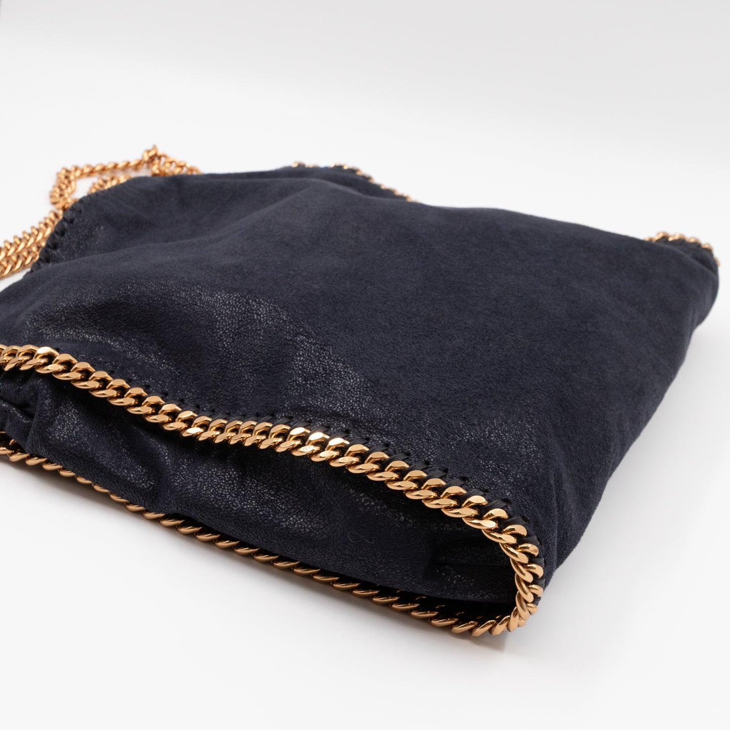 Falabella Tote Blue Gold