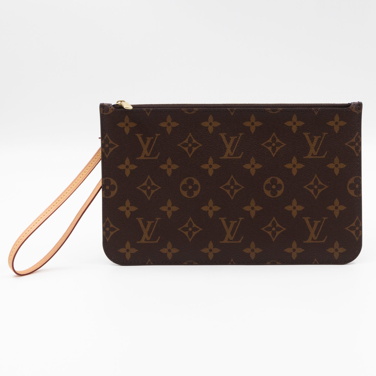 Neverfull Pochette Monogram Beige